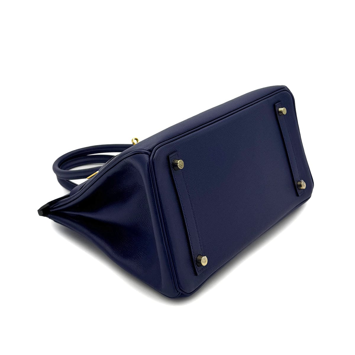 Luxury Promise Japan HERMES BIRKIN 30 BLUE SAPHIR EPSOM HAND BAG X GHW 90298336