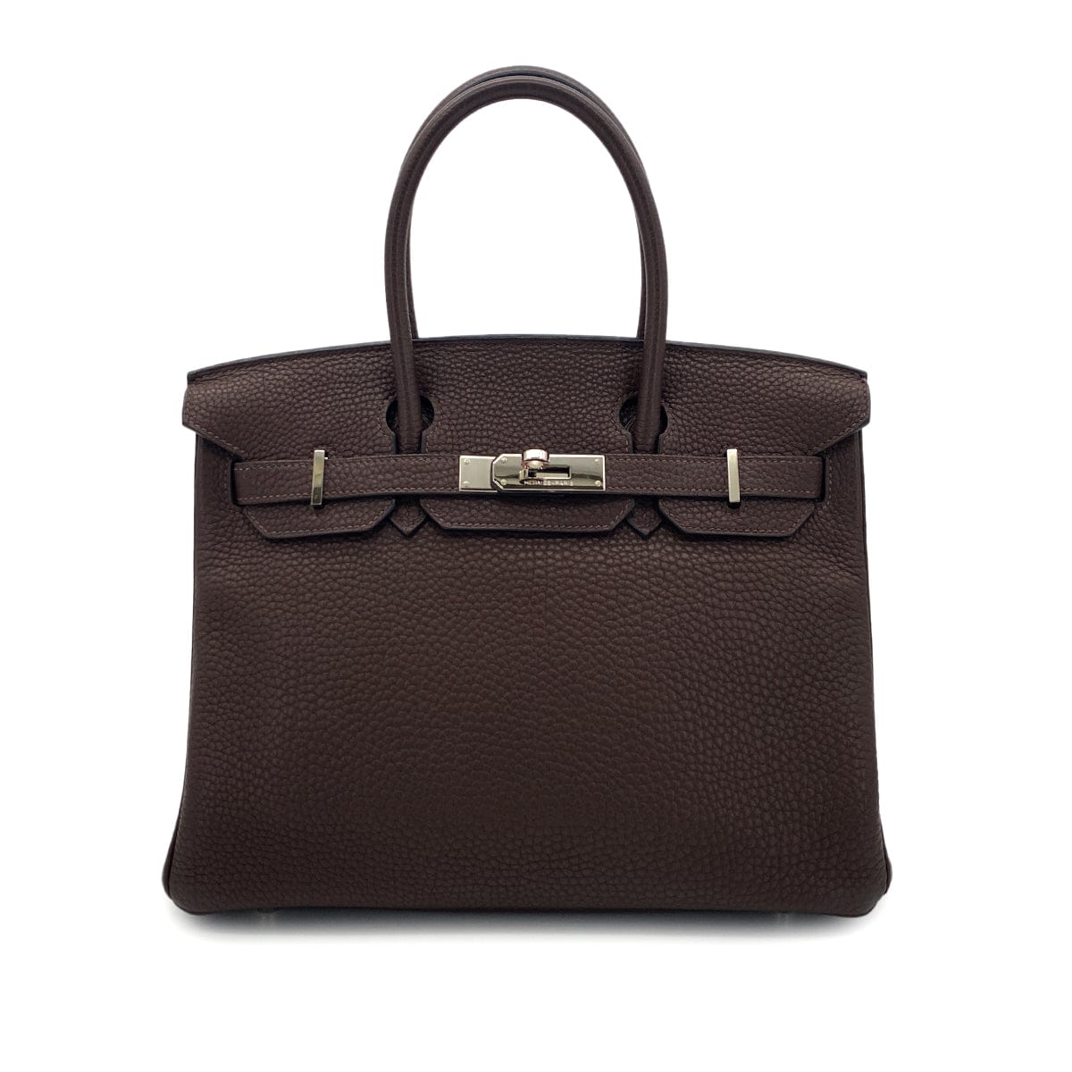 Luxury Promise Japan HERMES BIRKIN 30 CHOCOLAT TOGO HAND BAG □K SHW 90300021