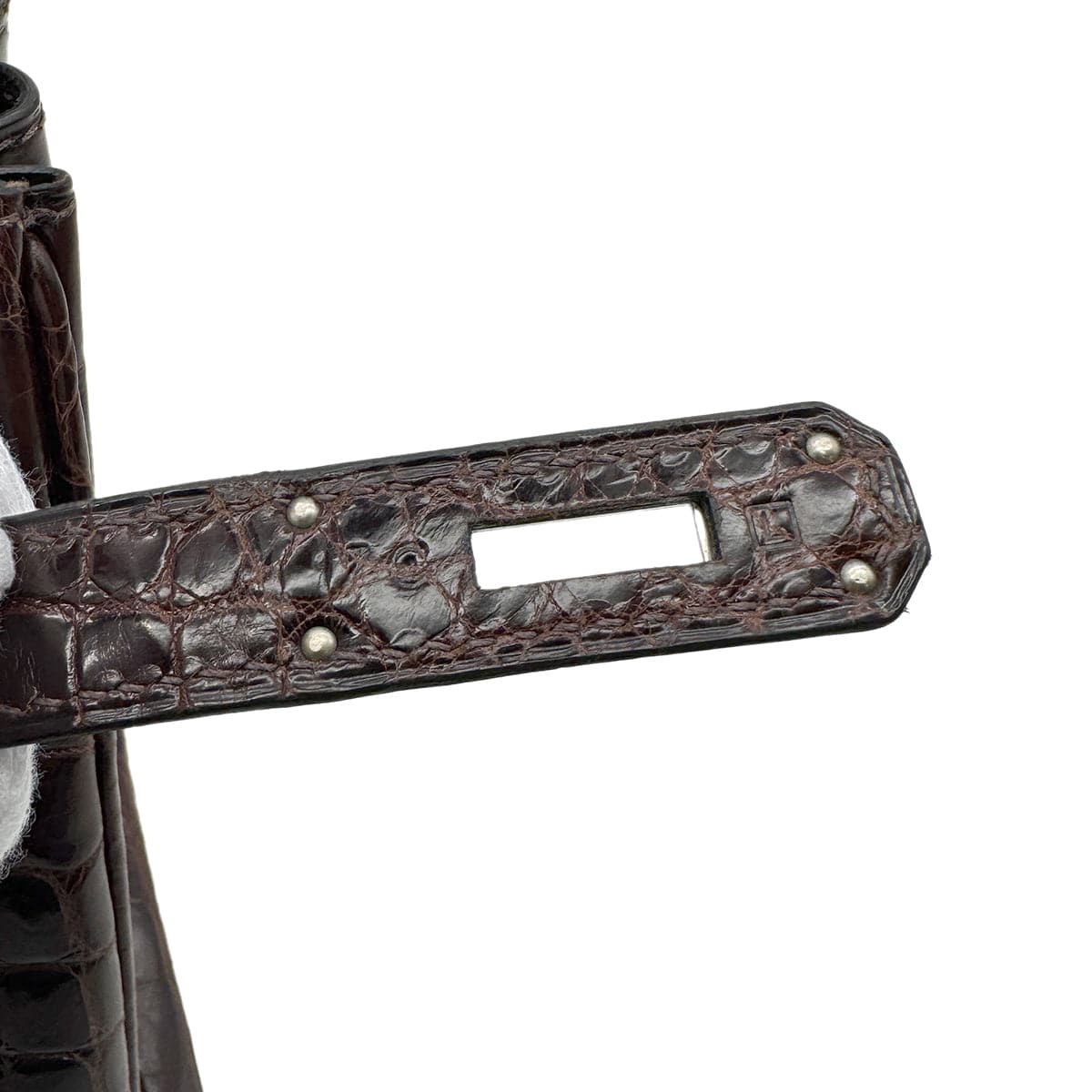 Luxury Promise Japan HERMES BIRKIN 30 COCAON CROCODILE NILOTICUS HAND BAG □L SHW 90299532