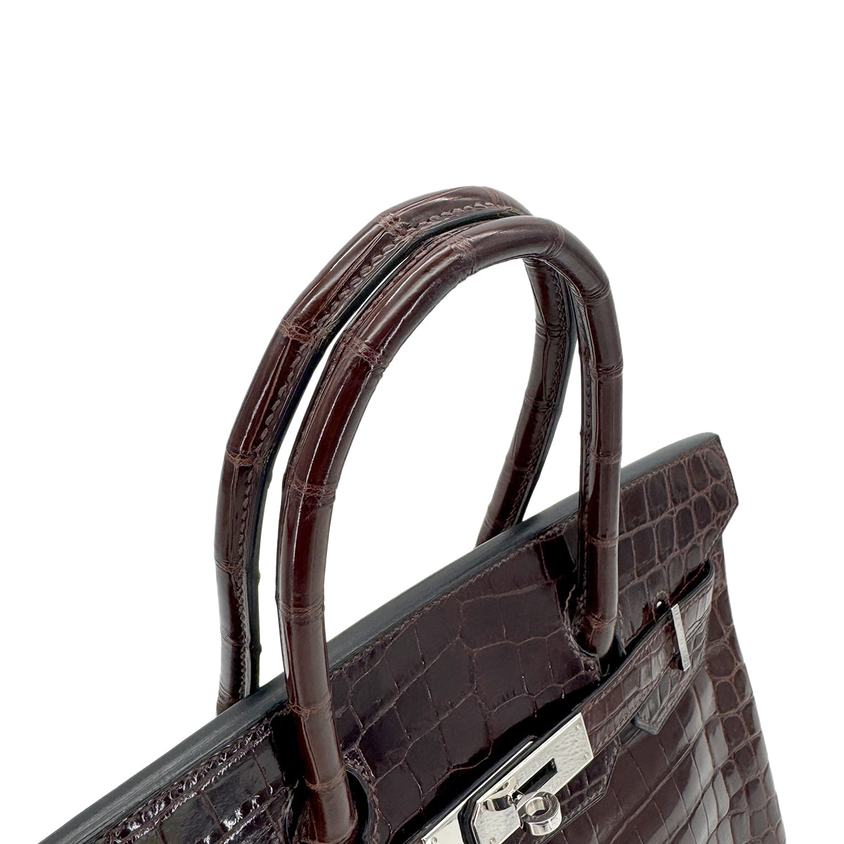 Luxury Promise Japan HERMES BIRKIN 30 COCAON CROCODILE NILOTICUS HAND BAG □L SHW 90299532
