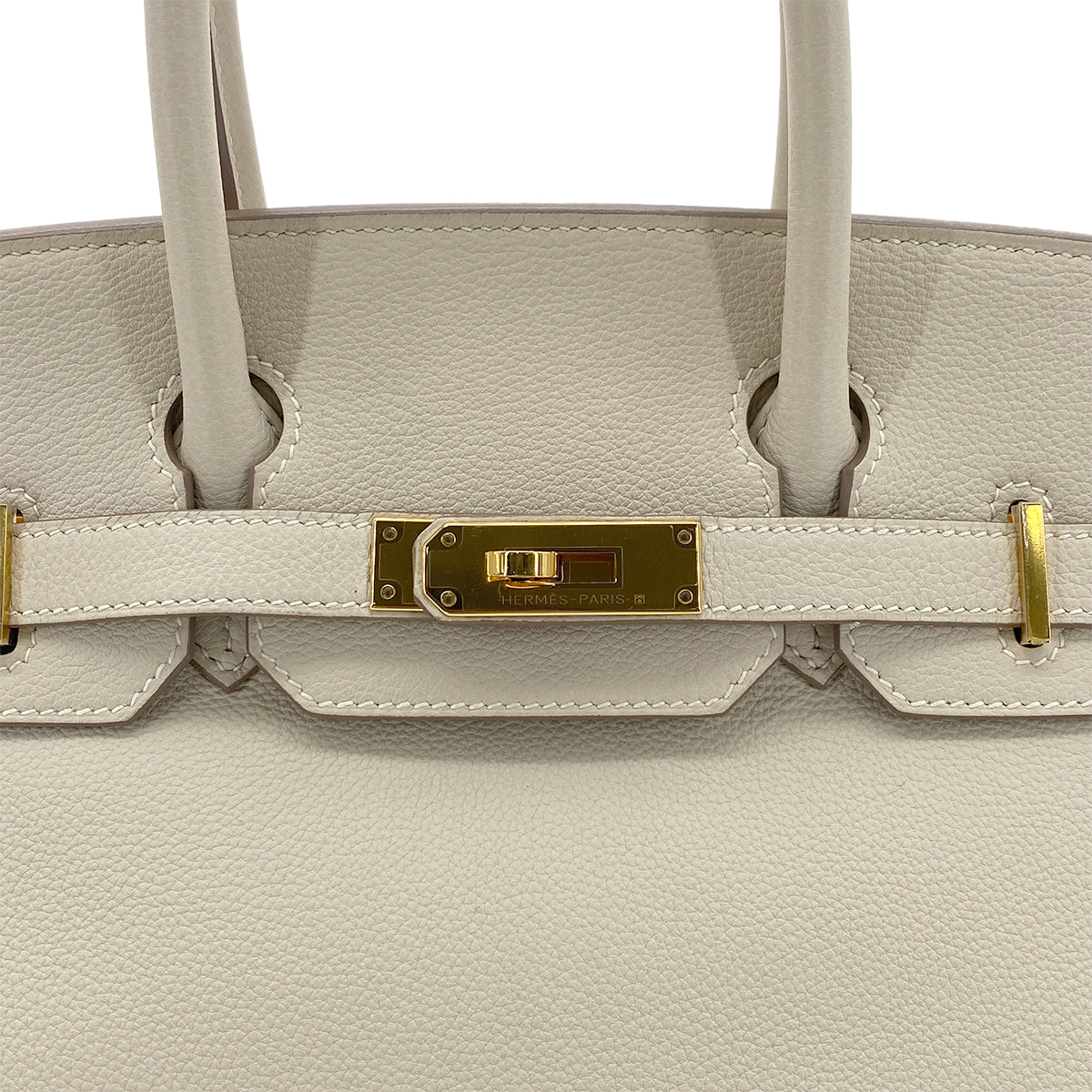 Luxury Promise Japan HERMES BIRKIN 30 CRAIE TOGO HAND BAG A GHW 90301731
