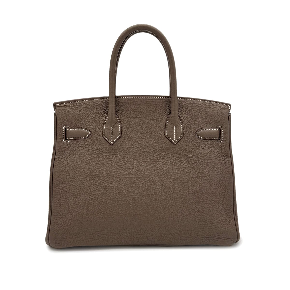 Luxury Promise Japan HERMES BIRKIN 30 ETOUPE TAURILLON CLEMENCE HAND BAG □R SHW 90281823