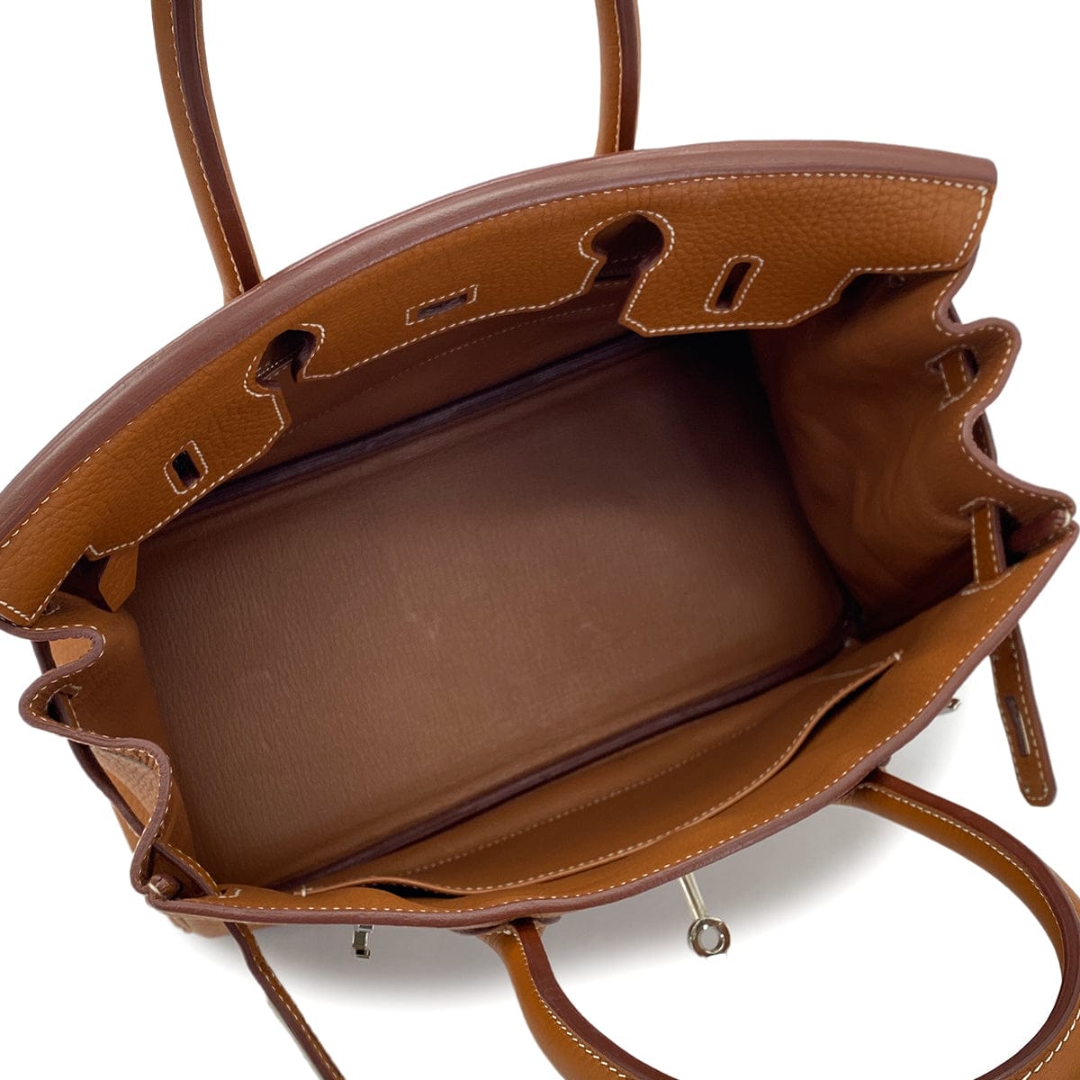 Luxury Promise Japan HERMES BIRKIN 30 GOLD TAURILLON CLEMENCE HAND BAG □N SHW 90286865