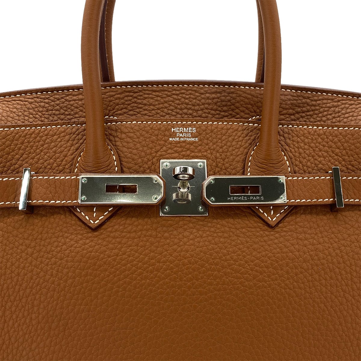 Luxury Promise Japan HERMES BIRKIN 30 GOLD TAURILLON CLEMENCE HAND BAG □N SHW 90286865