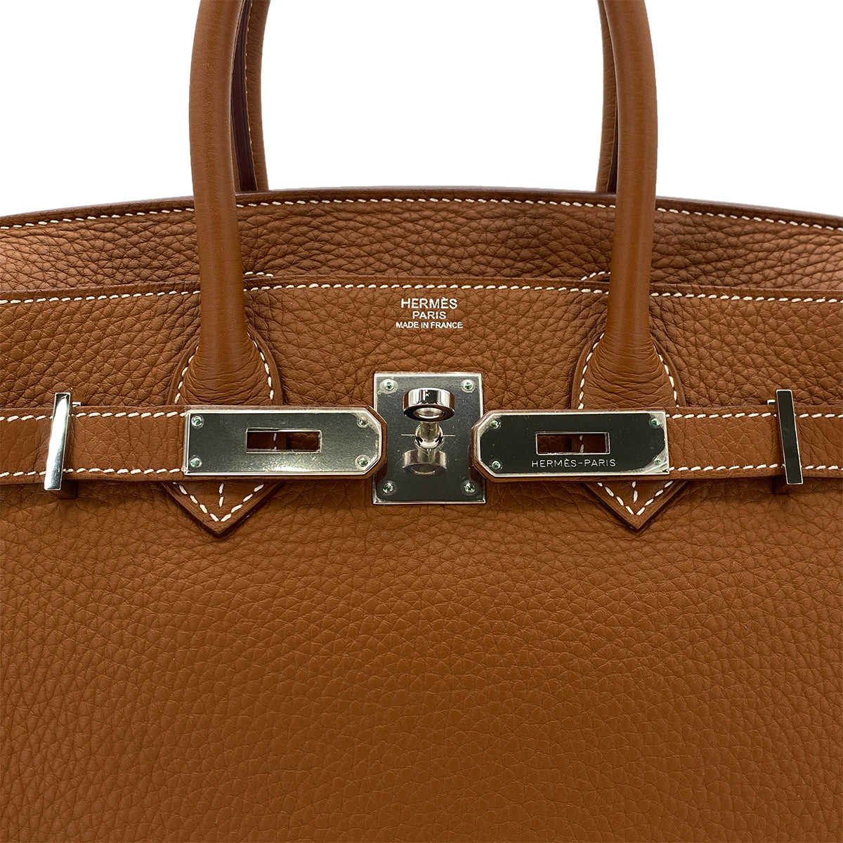 Luxury Promise Japan HERMES BIRKIN 30 GOLD TAURILLON CLEMENCE HAND BAG □N SHW 90286865