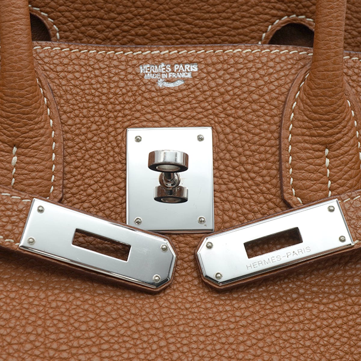 Luxury Promise Japan HERMES BIRKIN 30 GOLD TOGO HAND BAG 2006 SQUARE J PALLADIUM HARDWARE MARKED STAR 90343620