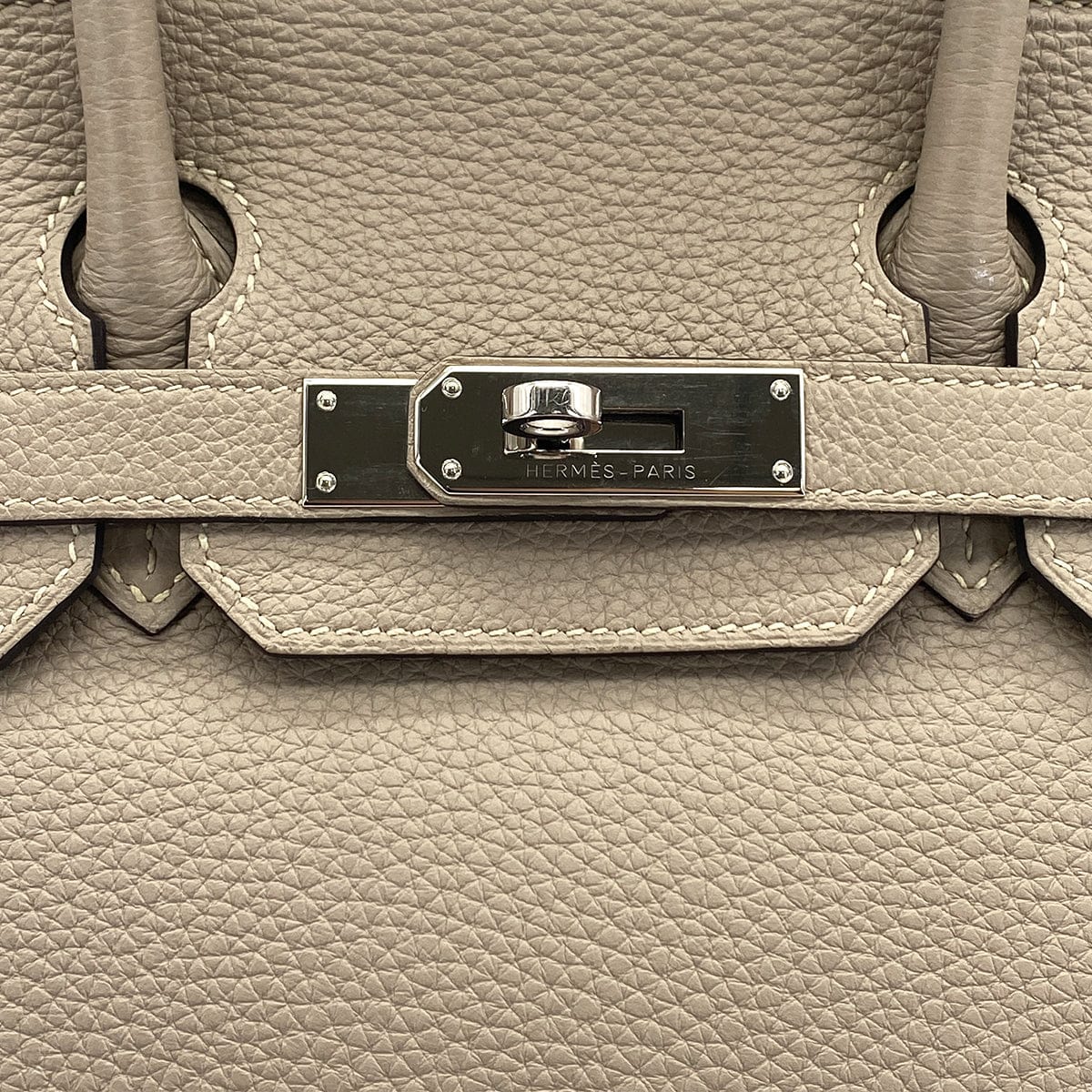 Luxury Promise Japan HERMES BIRKIN 30 GRIS TOURTERELLE TAURILLON CLEMENCE HAND BAG 2015 T STAMP PALLADIUM HARDWARE 90327059