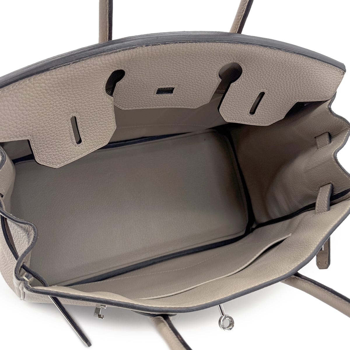 Luxury Promise Japan HERMES BIRKIN 30 GRIS TOURTERELLE TOGO HAND BAG C SHW 90267390