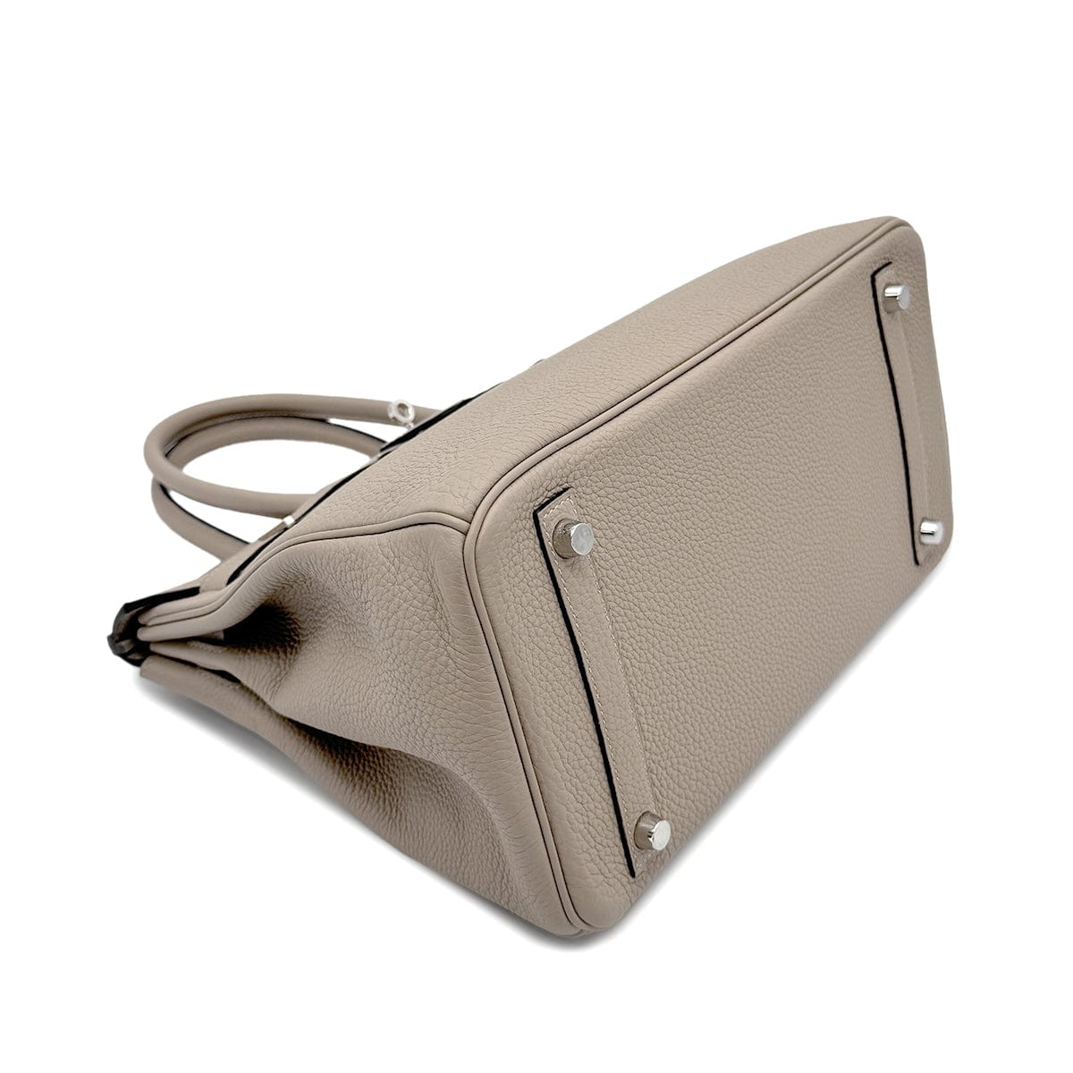 Luxury Promise Japan HERMES BIRKIN 30 GRIS TOURTERELLE TOGO HAND BAG C SHW 90267390