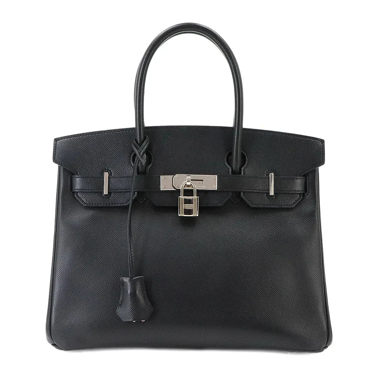 Luxury Promise Japan HERMES Birkin 30 Hand Bag Epsom Black Purse 90340410