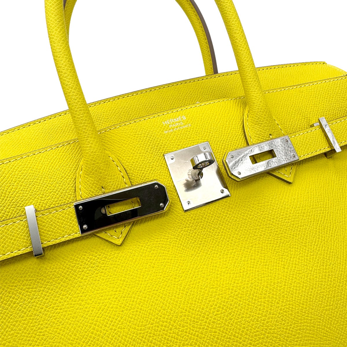 Luxury Promise Japan HERMES BIRKIN 30 LIME VEAU EPSOM HAND BAG Y SHW 90292999