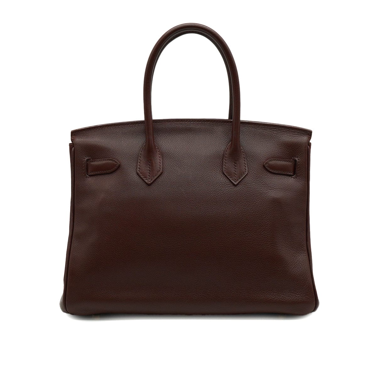 Luxury Promise Japan HERMES BIRKIN 30 MOKA EVER GRAIN HAND BAG 2006 SQUARE J GOLD HARDWARE 90328116