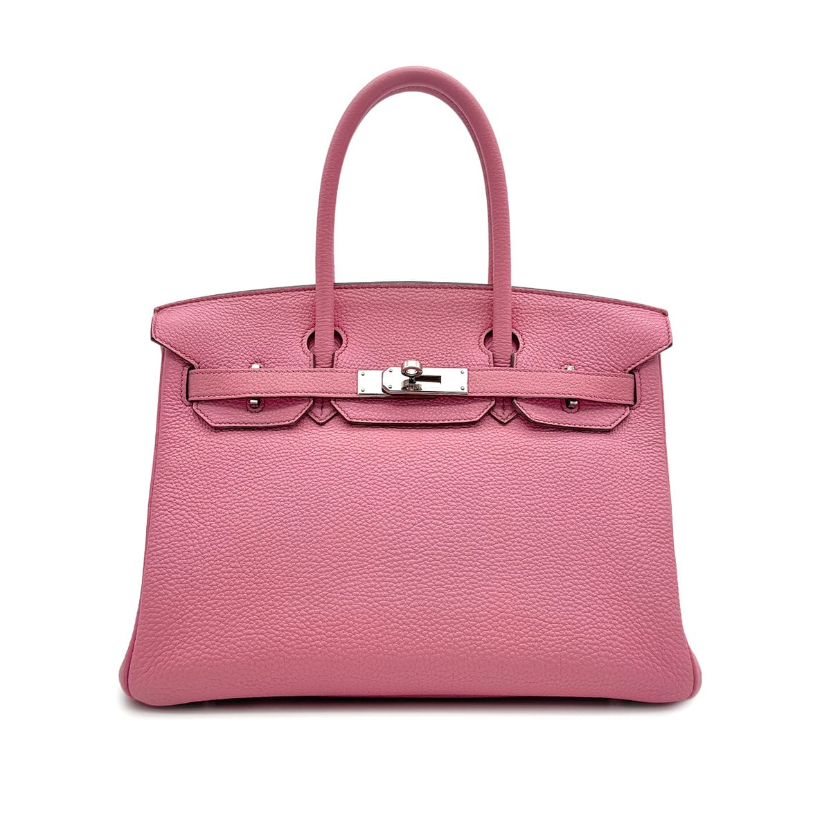 Luxury Promise Japan HERMES BIRKIN 30 PINK TOGO HAND BAG 2010 SQUARE N PALLADIUM HARDWARE 90317850