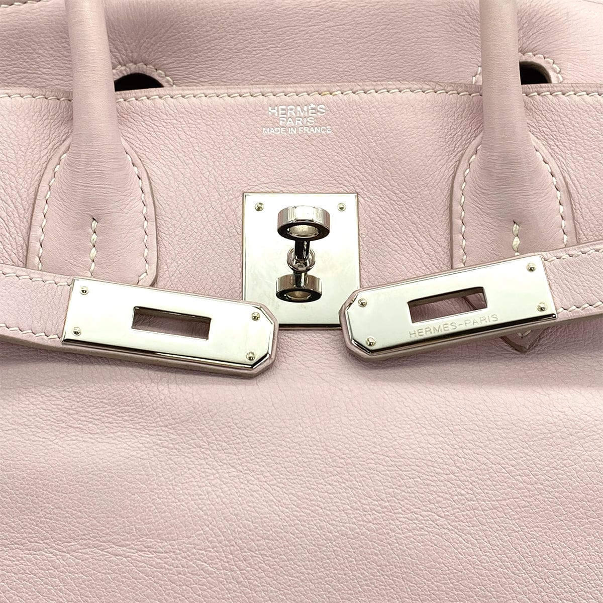 Luxury Promise Japan HERMES BIRKIN 30 ROSE DRAGEE SWIFT HAND BAG 2007 SQUARE K PALLADIUM HARDWARE 90324133