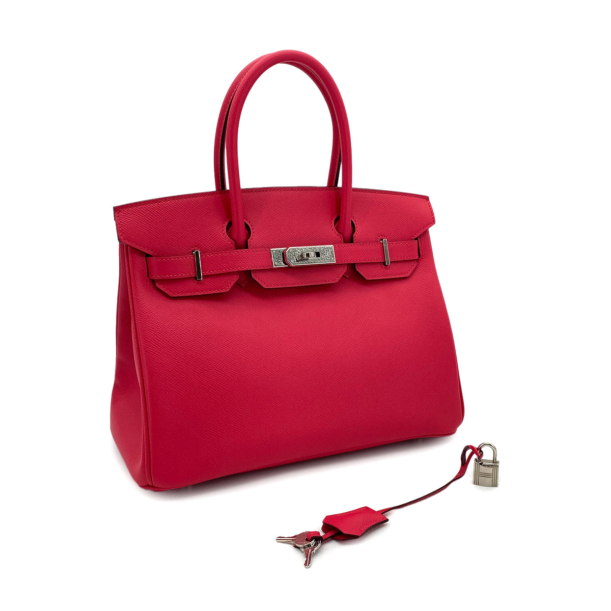 Luxury Promise Japan HERMES BIRKIN 30 ROSE EXTREME EPSOM HAND BAG D SHW 90301649