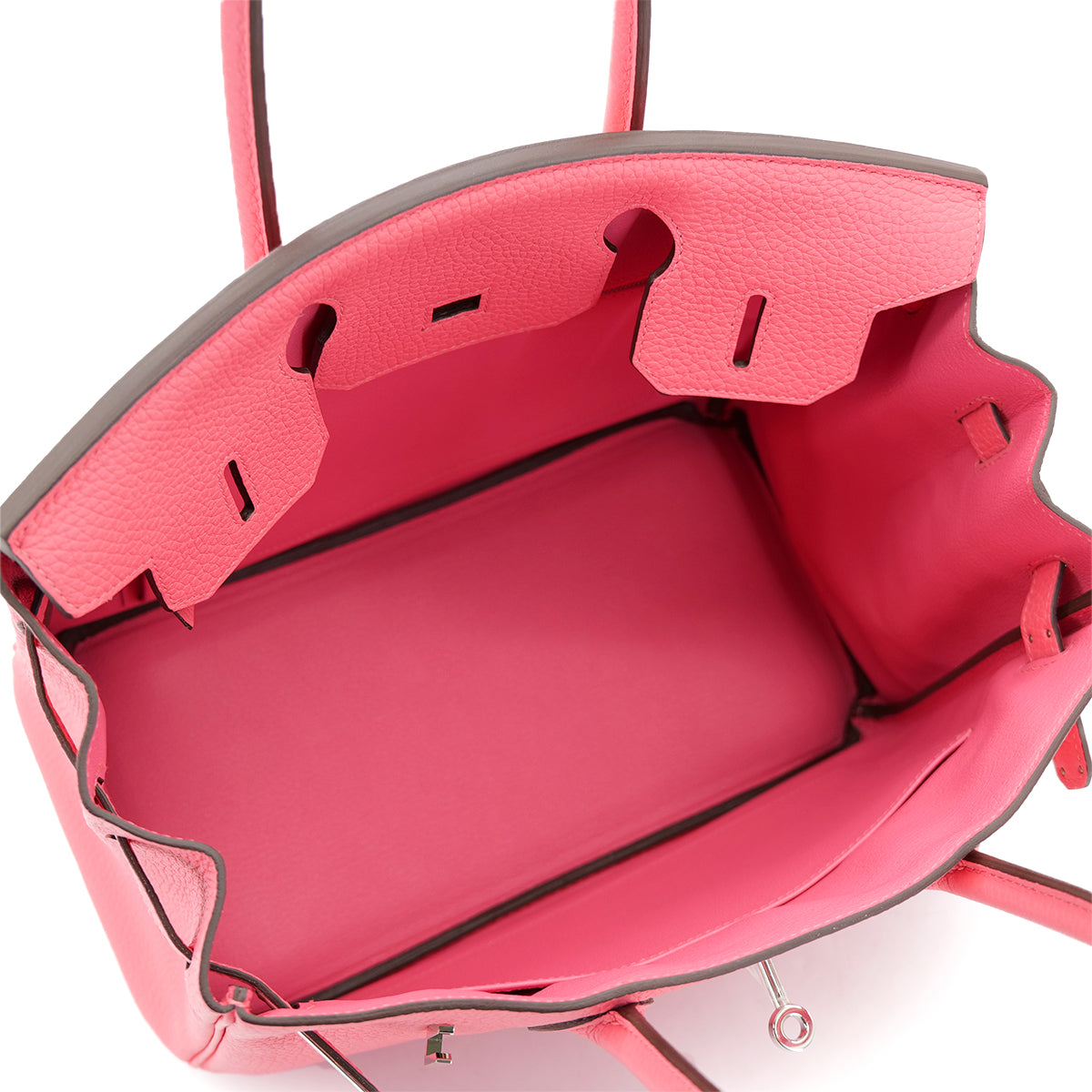 Luxury Promise Japan HERMES BIRKIN 30 ROSE LIPSTICK TAURILLON CLEMENCE HAND BAG Y SHW 90302929