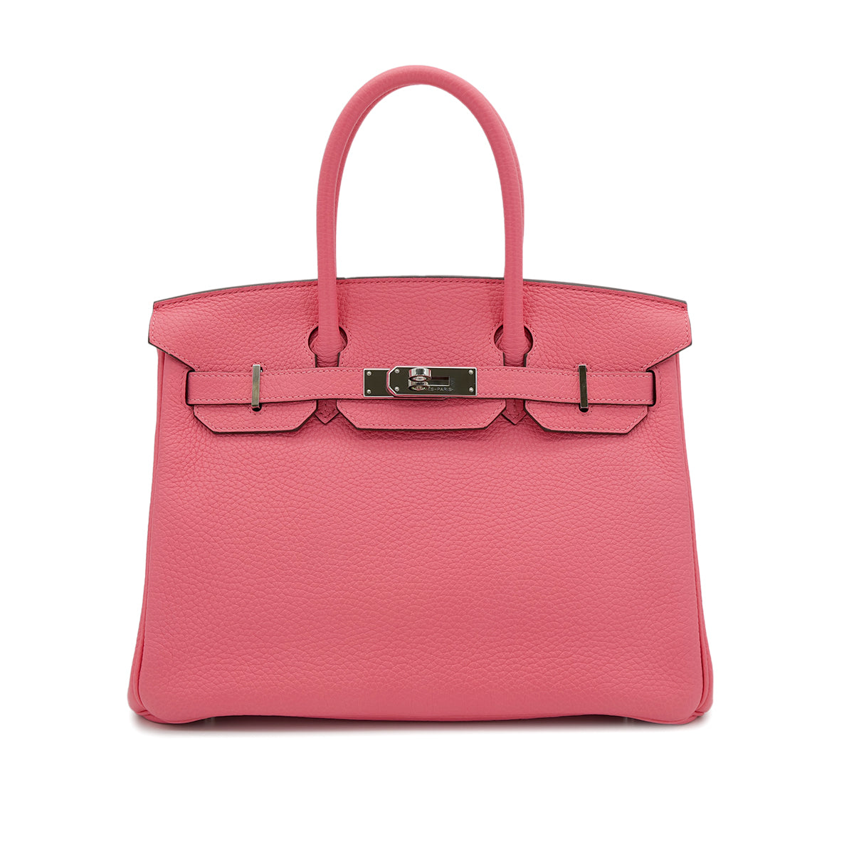 Luxury Promise Japan HERMES BIRKIN 30 ROSE LIPSTICK TAURILLON CLEMENCE HAND BAG Y SHW 90302929