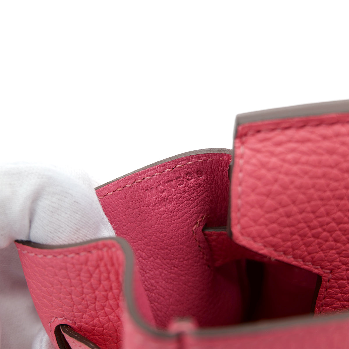 Luxury Promise Japan HERMES BIRKIN 30 ROSE LIPSTICK TAURILLON CLEMENCE HAND BAG Y SHW 90302929