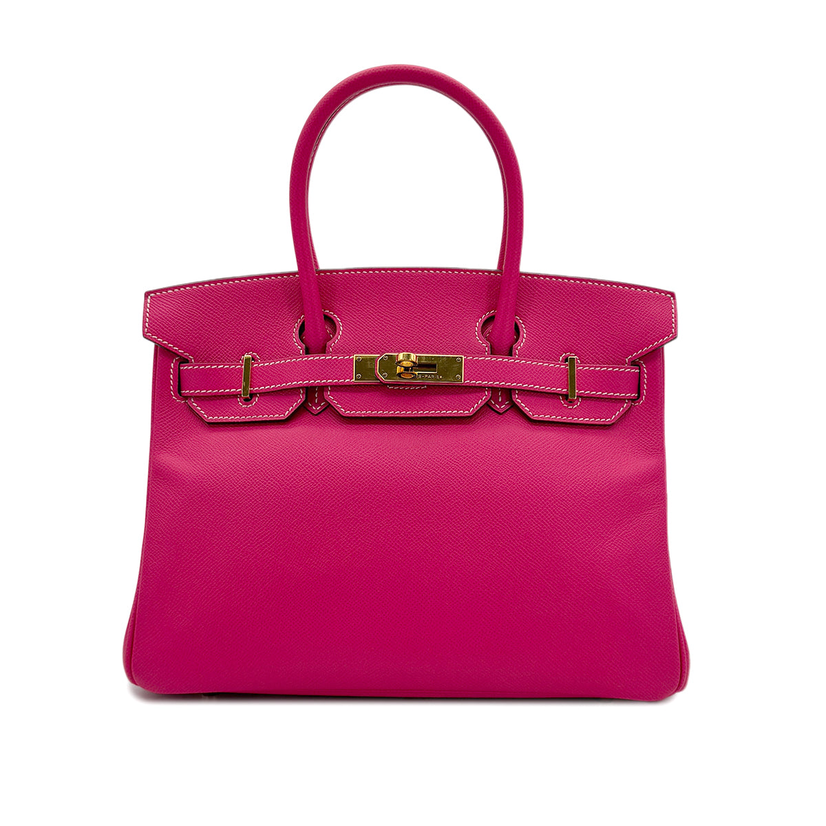 Luxury Promise Japan HERMES BIRKIN 30 ROSE TYRIEN VEAU EPSOM HAND BAG □Q GHW 90294138