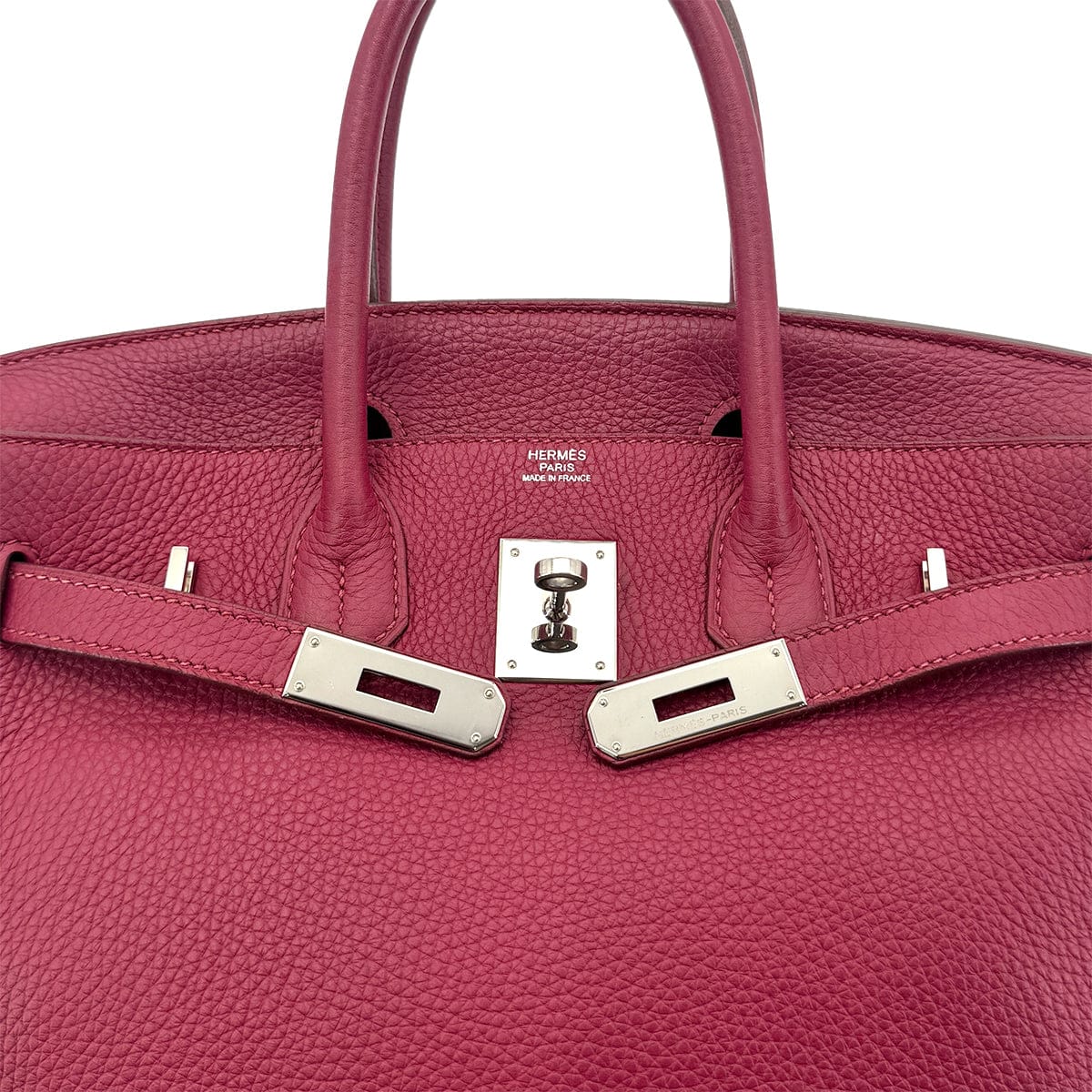 Luxury Promise Japan HERMES BIRKIN 30 RUBIS TAURILLON CLEMENCE HAND BAG □N SHW 90294975