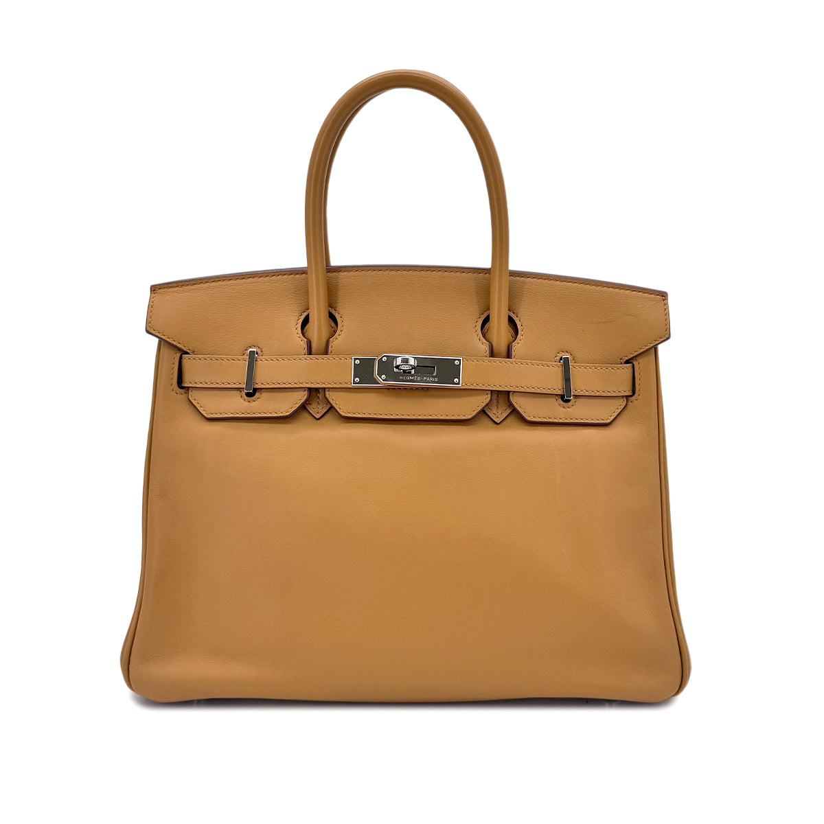 Luxury Promise Japan HERMES BIRKIN 30 TABAC CAMEL VEAU SWIFT HAND BAG □M SHW 90293006