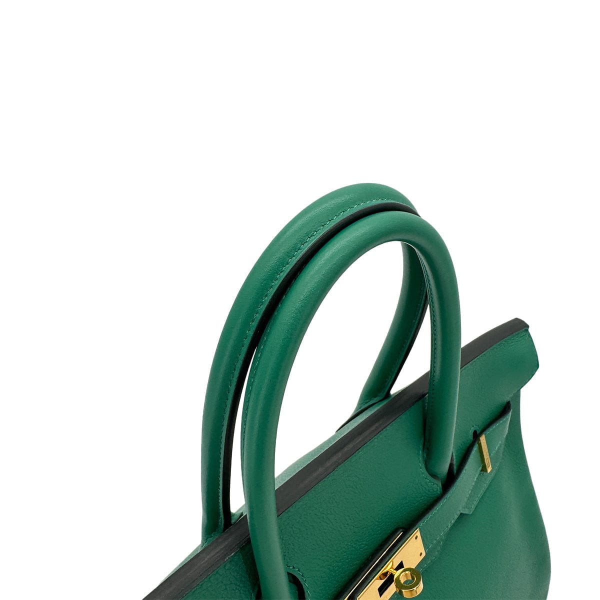 Luxury Promise Japan HERMES BIRKIN 30 VERT VERTIGO EVERCOLOR HAND BAG C GOLD HARDWARE 90292866