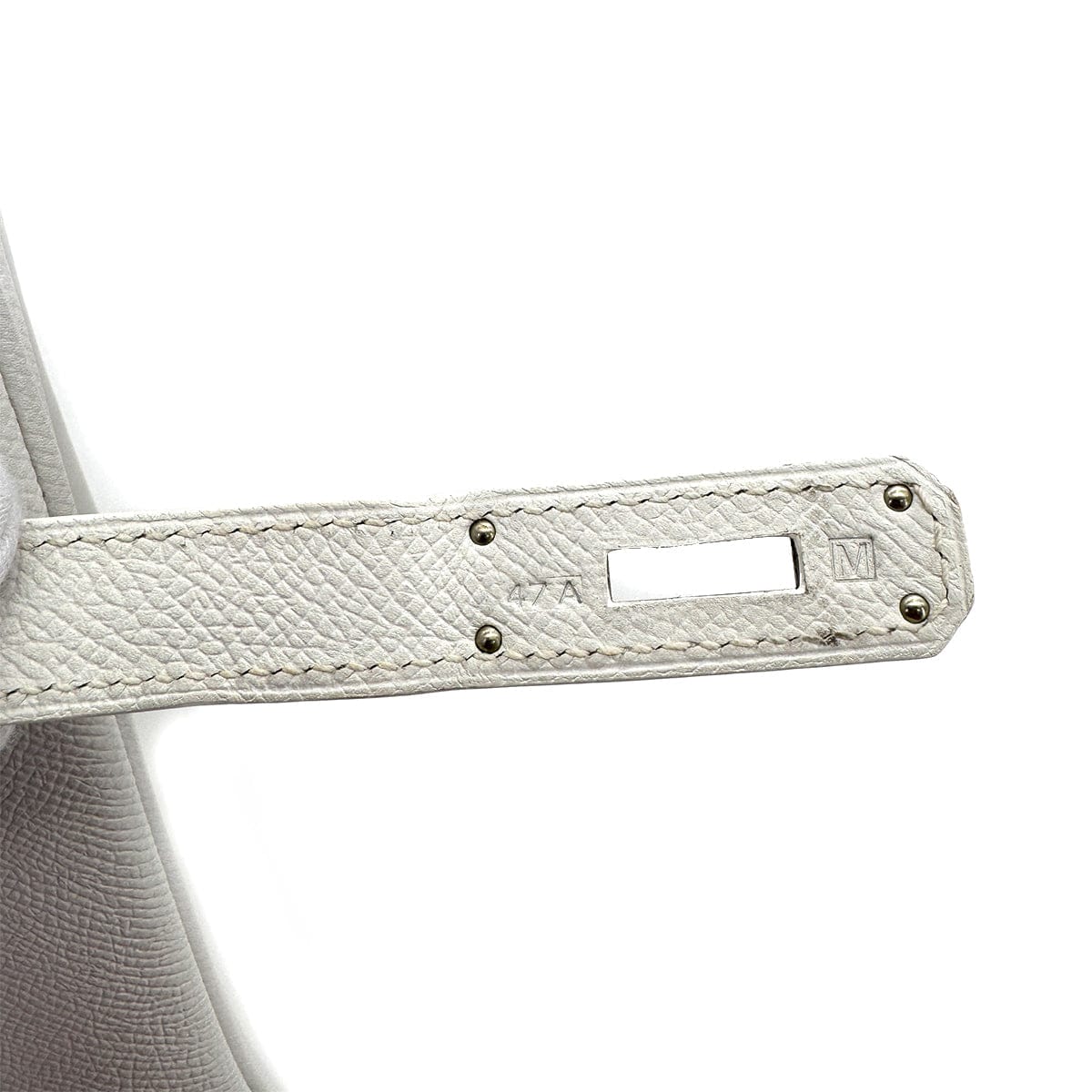 Luxury Promise Japan HERMES BIRKIN 30 WHITE EPSOM HAND BAG 2009 SQUARE M PALLADIUM HARDWARE 90312934