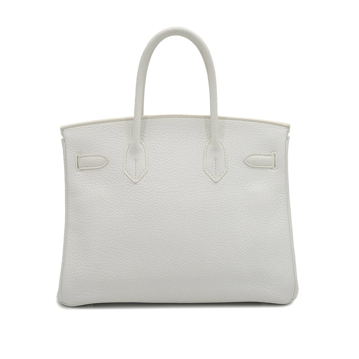Luxury Promise Japan HERMES BIRKIN 30 WHITE TAURILLON CLEMENCE HAND BAG 2007 SQUARE K STAMP PALLADIUM HARDWARE 90331000