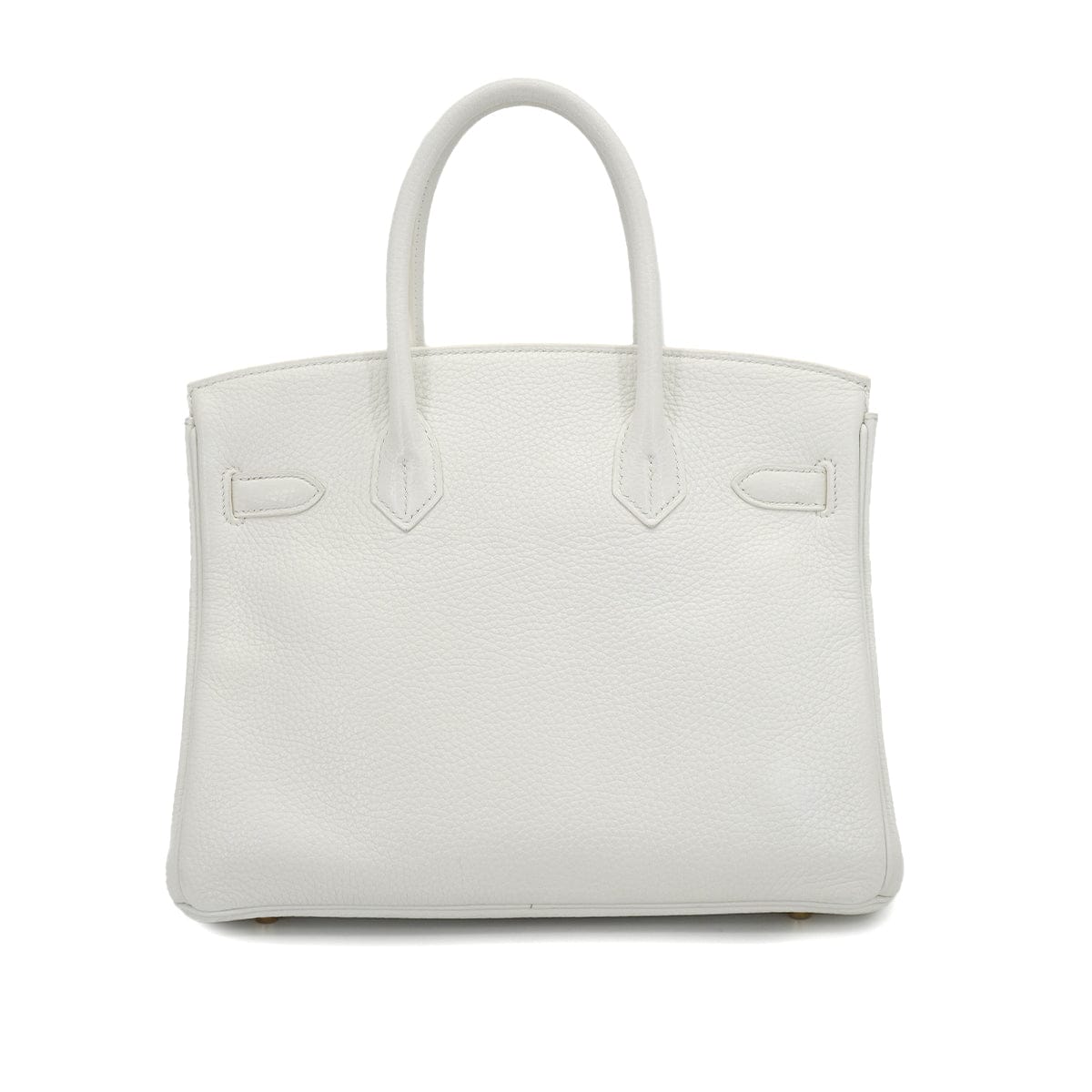 Luxury Promise Japan HERMES BIRKIN 30 WHITE TAURILLON CLEMENCE HAND BAG 2016 X STAMP PALLADIUM HARDWARE 90331407