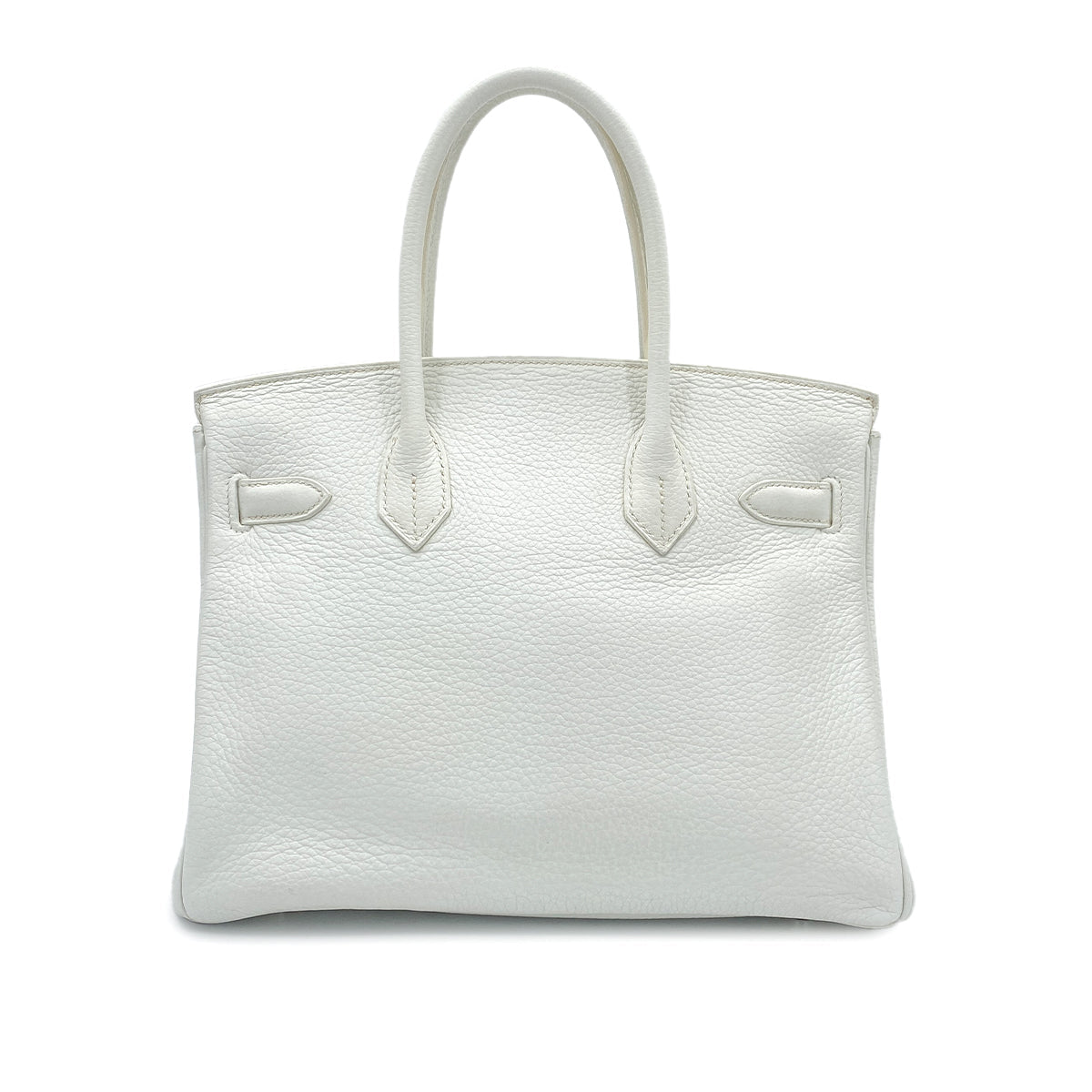 Luxury Promise Japan HERMES BIRKIN 30 WHITE TAURILLON CLEMENCE HAND BAG □N SHW 90301658