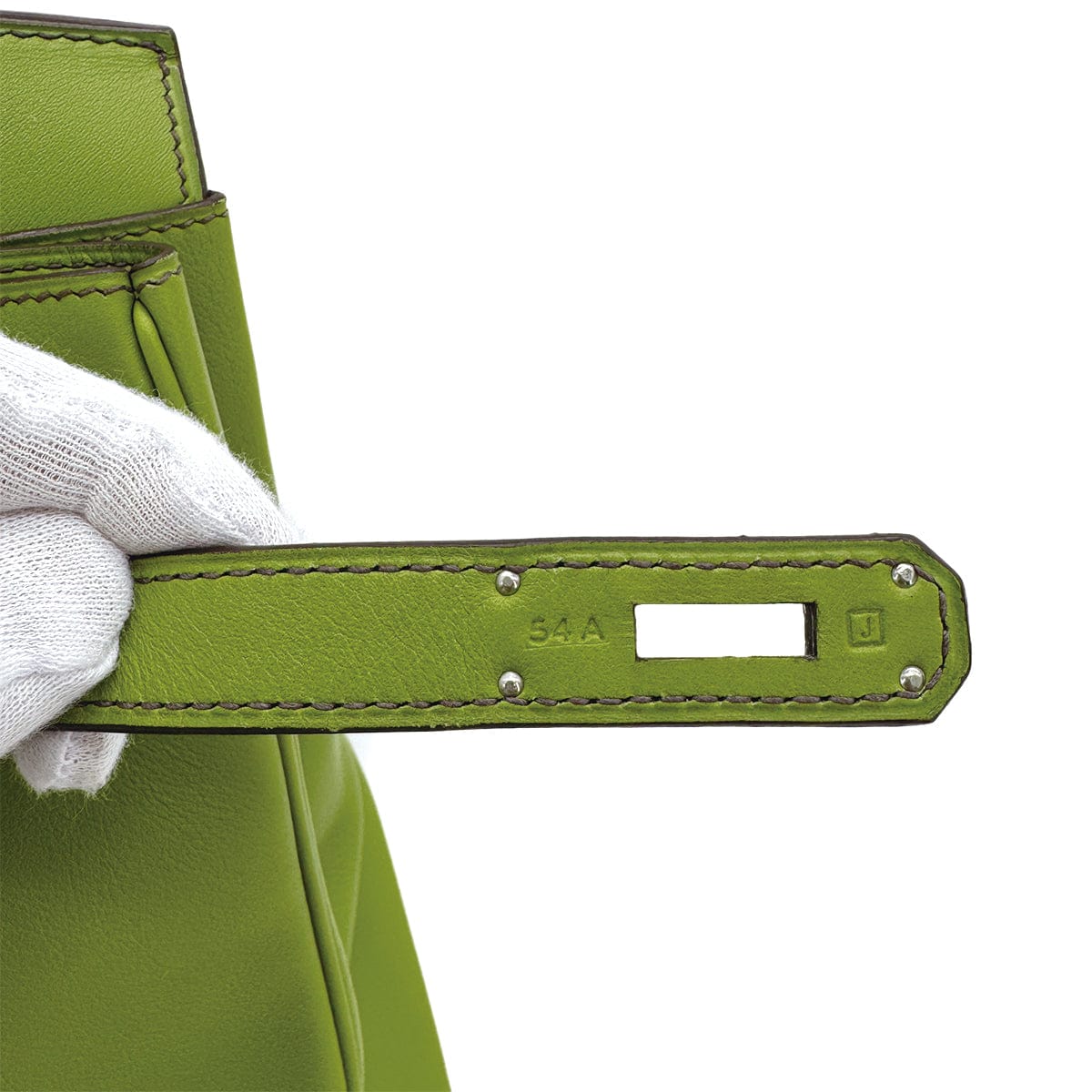 Luxury Promise Japan HERMES BIRKIN 35 ANIS GREEN SWIFT HAND BAG 2006 SQUARE J PALLADIUM HARDWARE 90312705