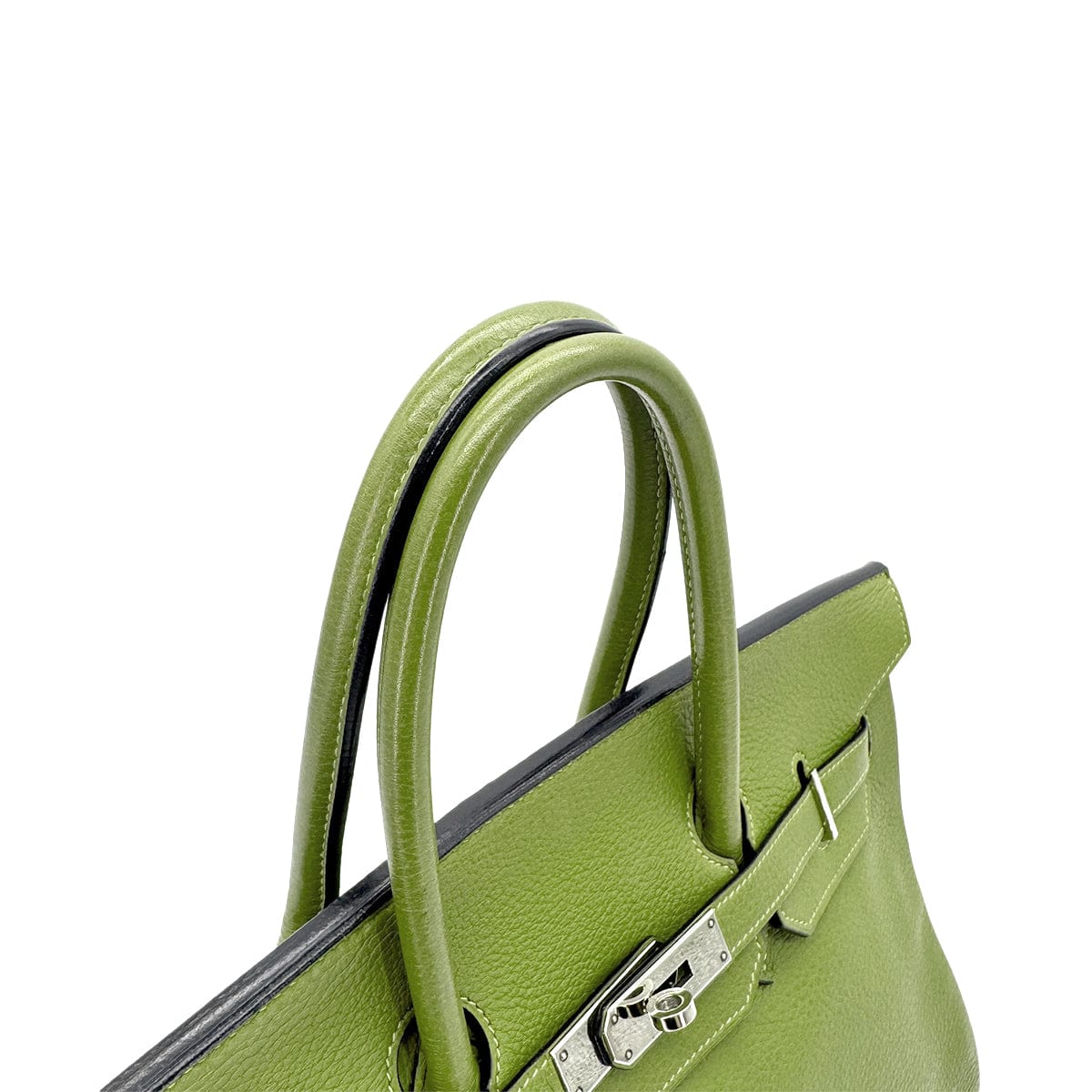 Luxury Promise Japan HERMES BIRKIN 35 ANIS GREEN TAURILLON CLEMENCE HAND BAG ▢H SHW 90285743