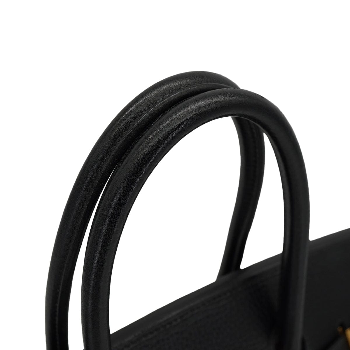 Luxury Promise Japan HERMES BIRKIN 35 BLACK ARDENNES HAND BAG GOLD HARDWARE 90327985