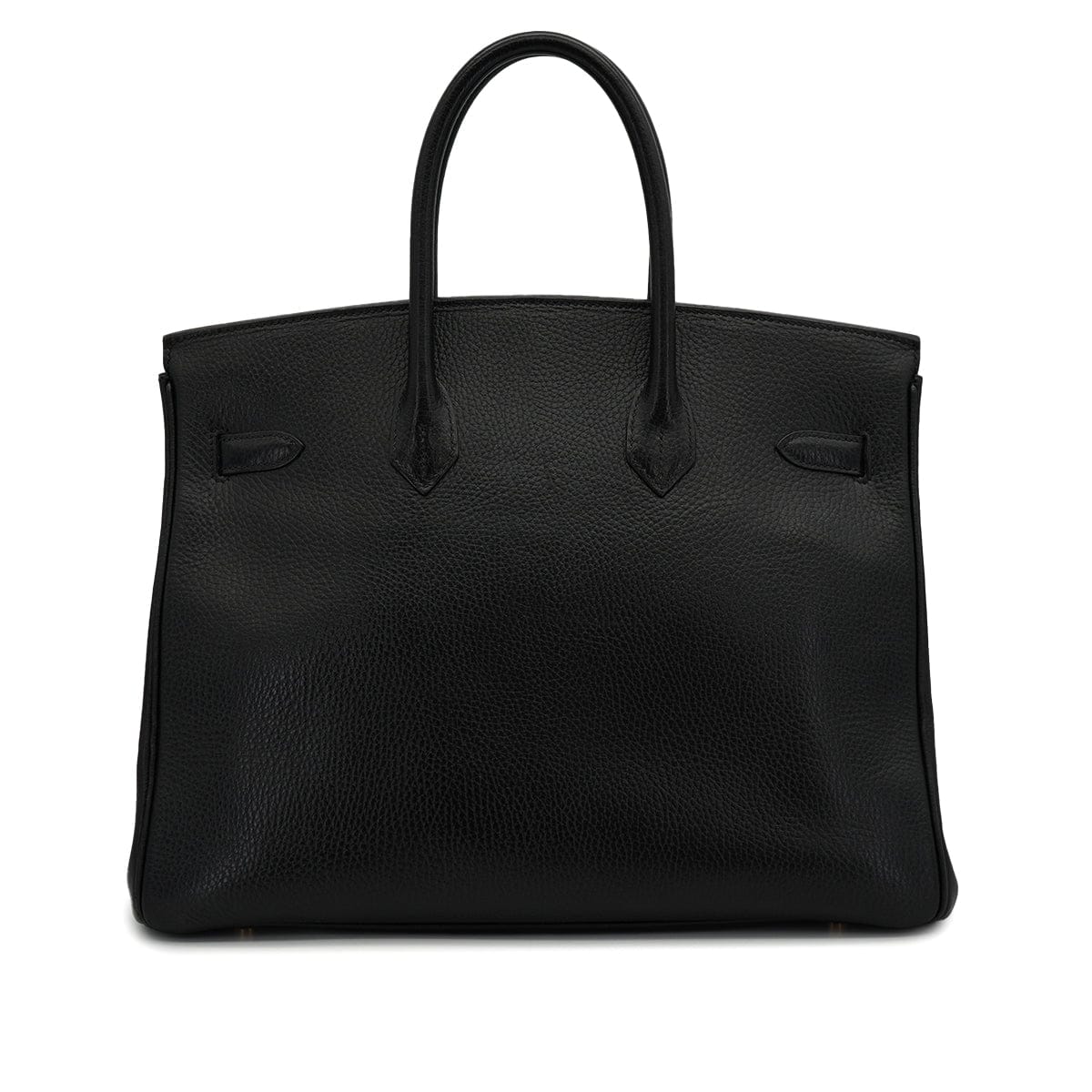 Luxury Promise Japan HERMES BIRKIN 35 BLACK ARDENNES HAND BAG GOLD HARDWARE 90327985