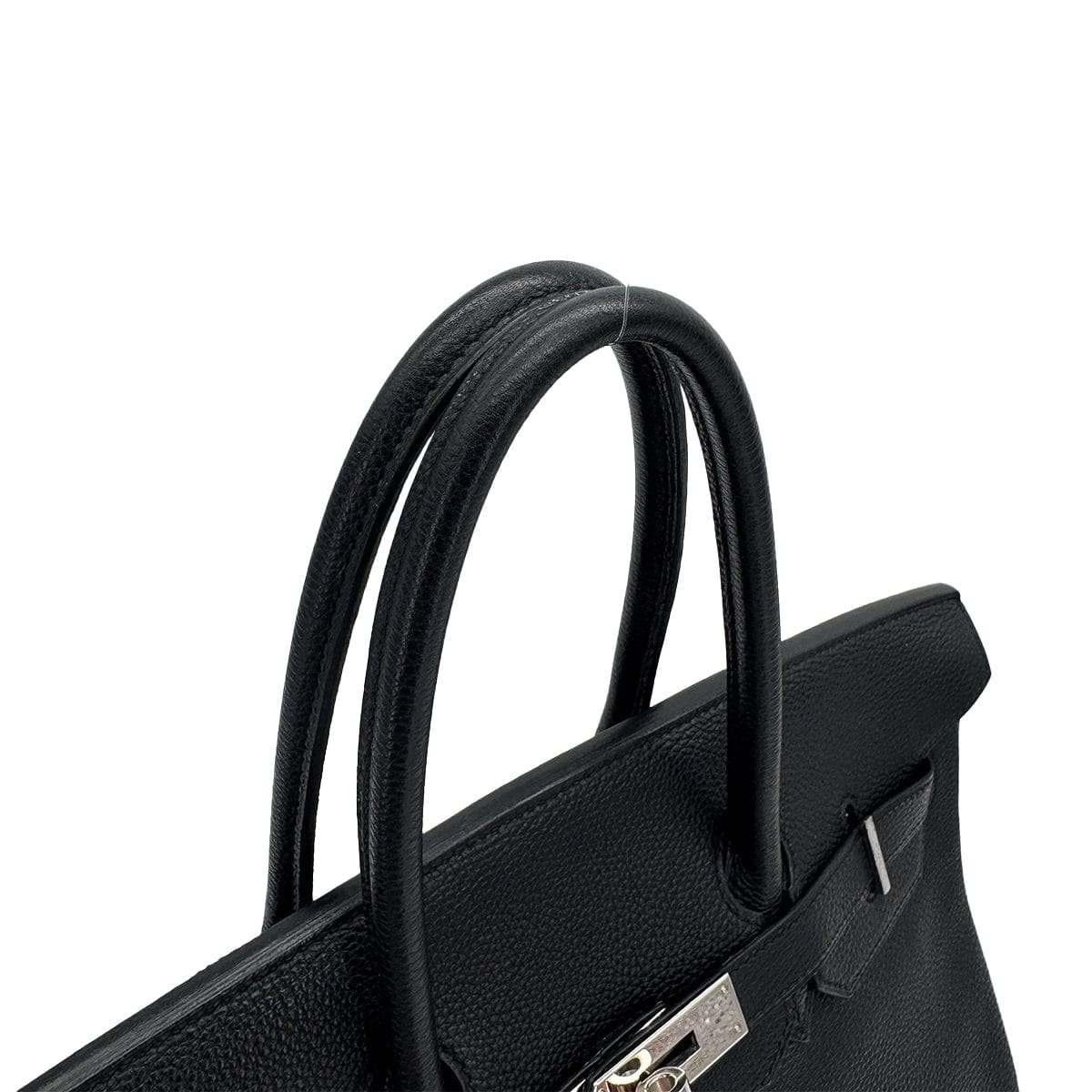 Luxury Promise Japan HERMES BIRKIN 35 BLACK TOGO HAND BAG 2006 SQUARE J PALLADIUM HARDWARE 90312933