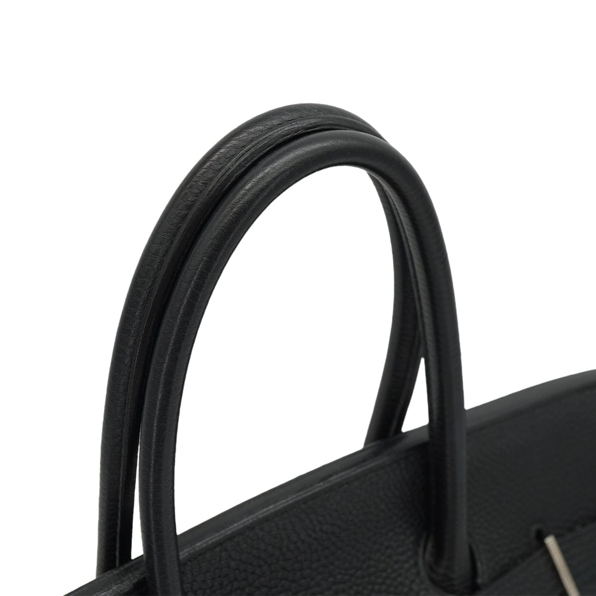 Luxury Promise Japan HERMES BIRKIN 35 BLACK TOGO HAND BAG 2007 SQUARE K PALLADIUM HARDWARE 90331854