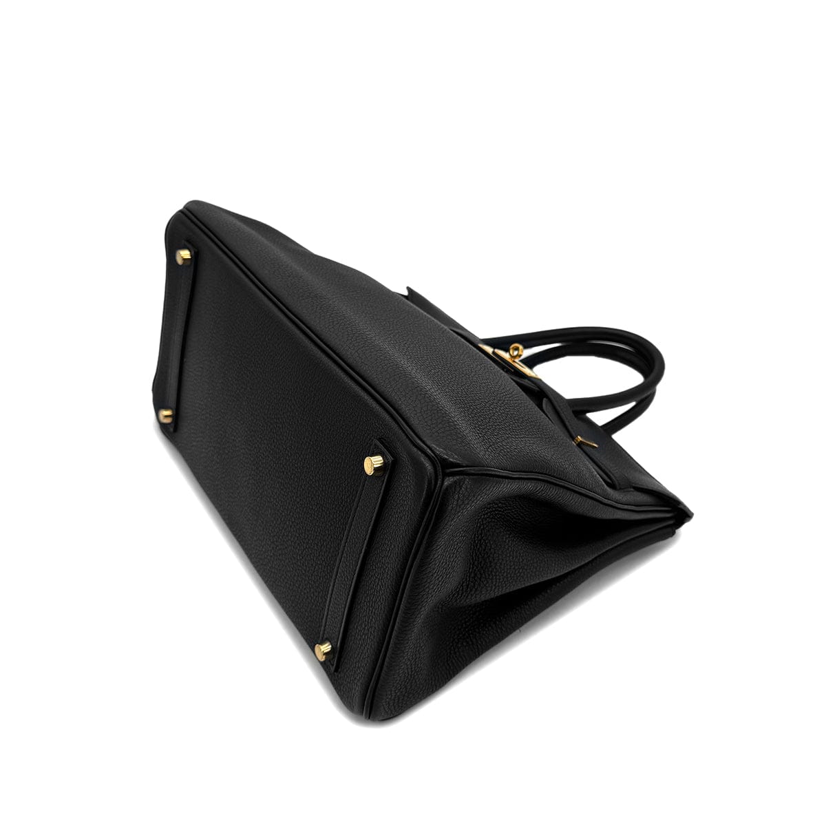 Luxury Promise Japan HERMES BIRKIN 35 BLACK TOGO HAND BAG □C GHW 90292047