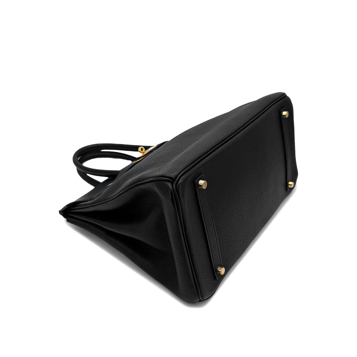 Luxury Promise Japan HERMES BIRKIN 35 BLACK TOGO HAND BAG □C GHW 90292047