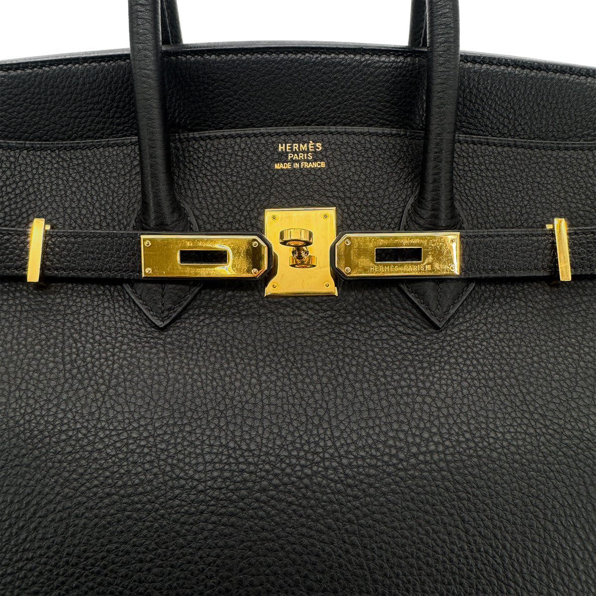 Luxury Promise Japan HERMES BIRKIN 35 BLACK TOGO HAND BAG □C GHW 90292047