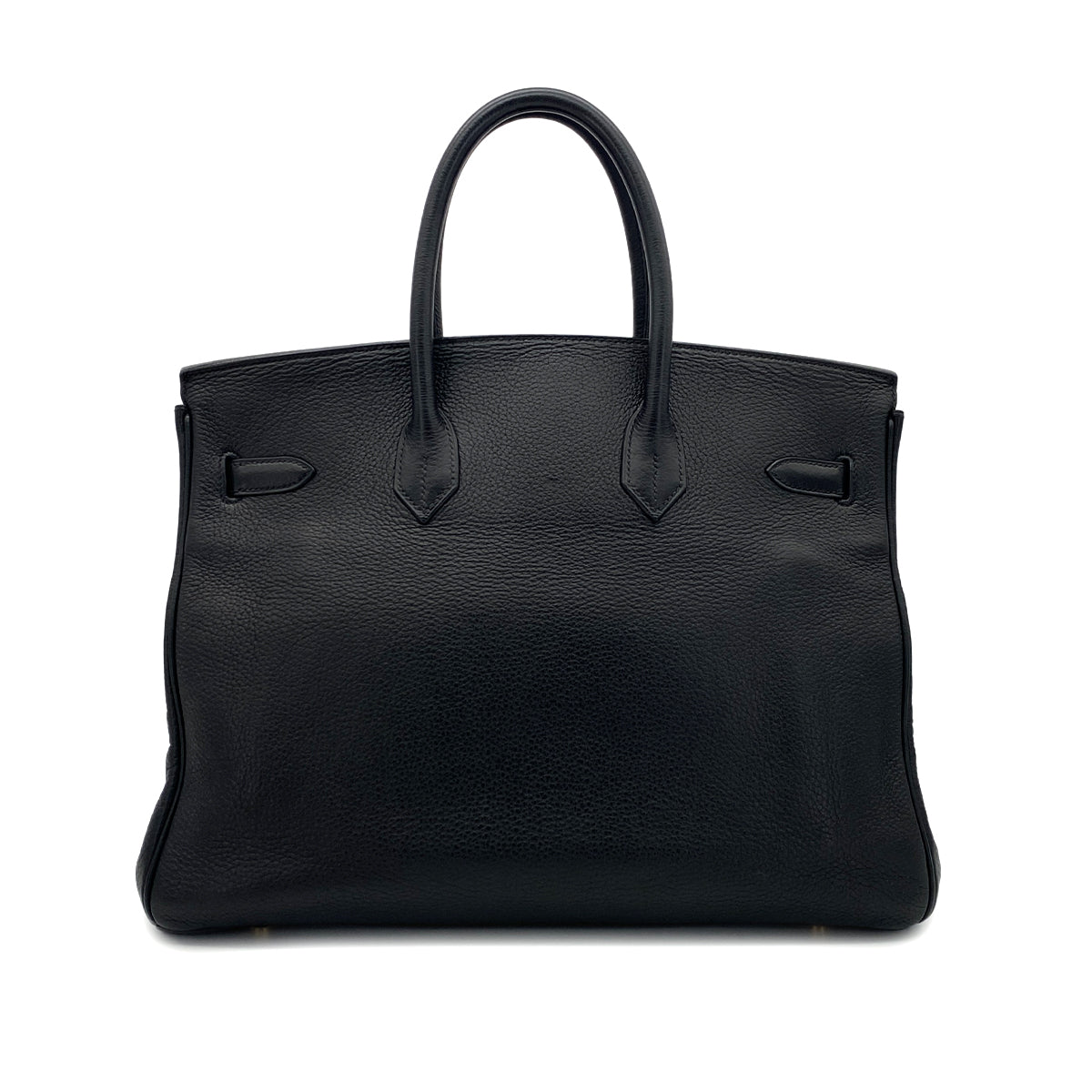 Luxury Promise Japan HERMES BIRKIN 35 BLACK TOGO HAND BAG □G GHW 90297513