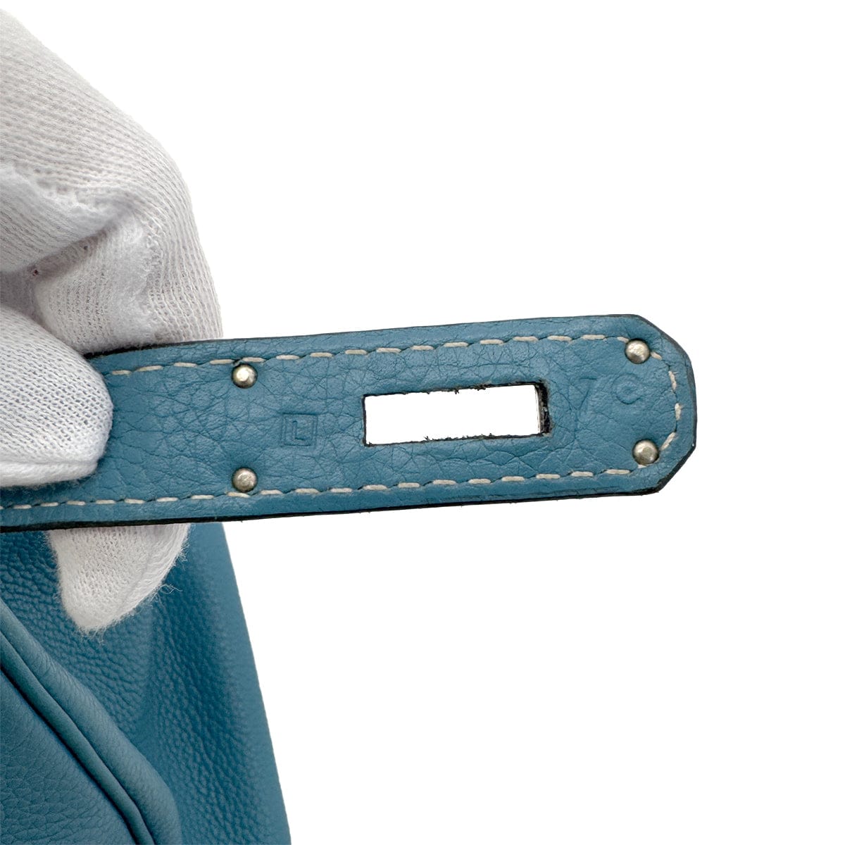 Luxury Promise Japan HERMES BIRKIN 35 BLUE JEAN TAURILLON CLEMENCE HAND BAG ▢L SHW 90286585