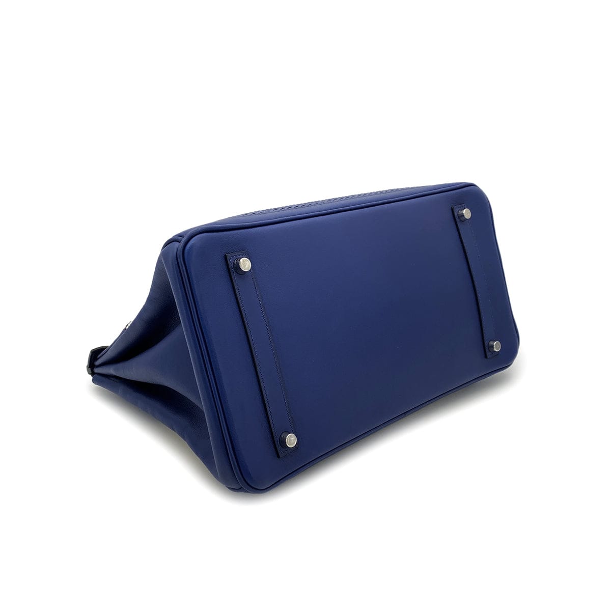 Luxury Promise Japan HERMES BIRKIN 35 GHILLIES BLUE SAPHIR SWIFT TOILE H HAND BAG R SHW 90301720