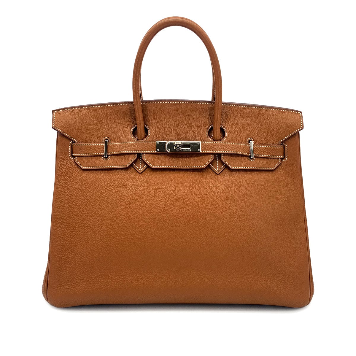 Luxury Promise Japan HERMES BIRKIN 35 GOLD TOGO HAND BAG □H SHW 90301709