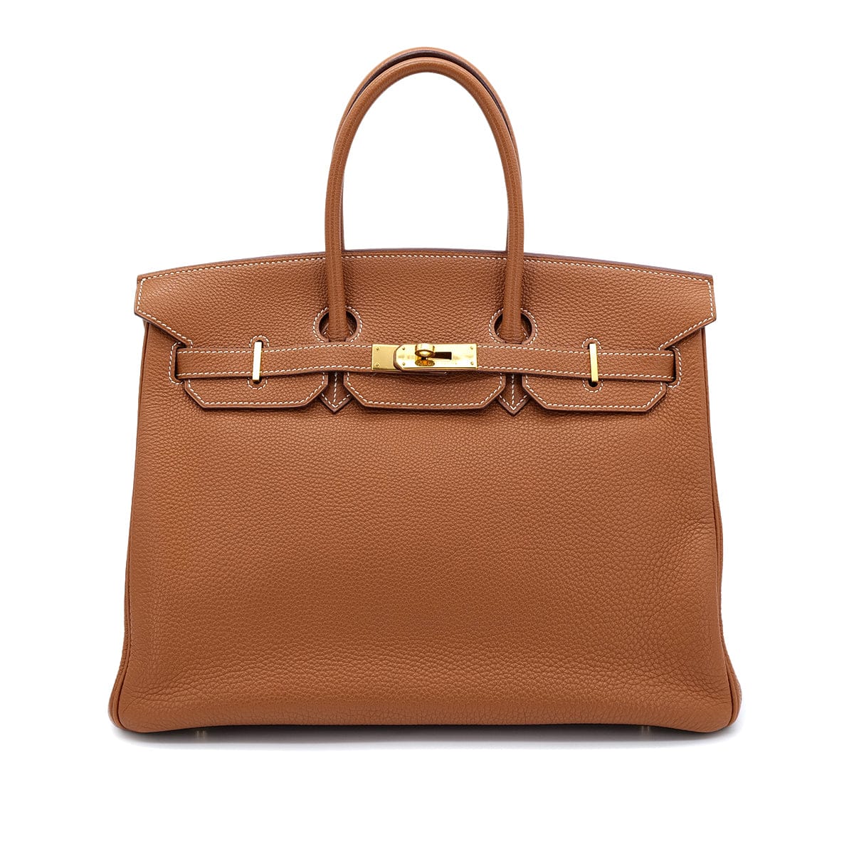 Luxury Promise Japan HERMES BIRKIN 35 GOLD TOGO HAND BAG □J GOLD HARDWARE 90305114