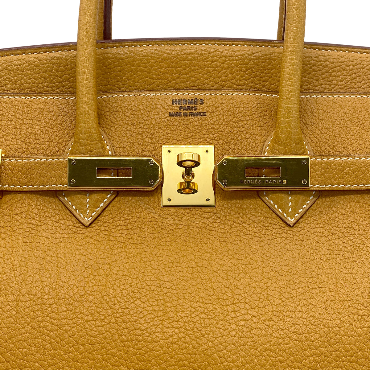 Luxury Promise Japan HERMES BIRKIN 35 NATUREL SABLE TOGO HAND BAG □C GHW 90275028