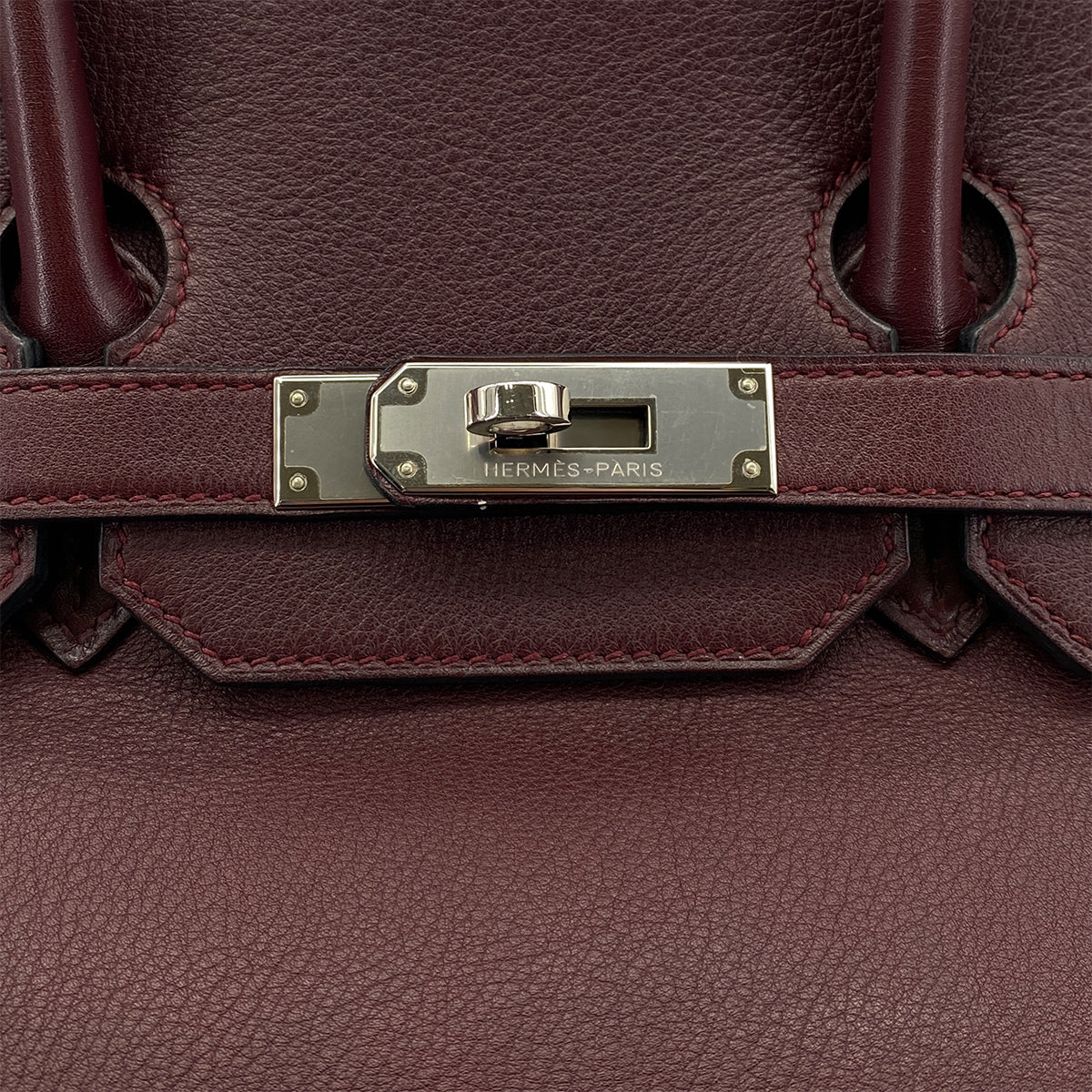 Luxury Promise Japan HERMES BIRKIN 35 PRUNE EVERCOLOR HAND BAG □N SHW 90301651