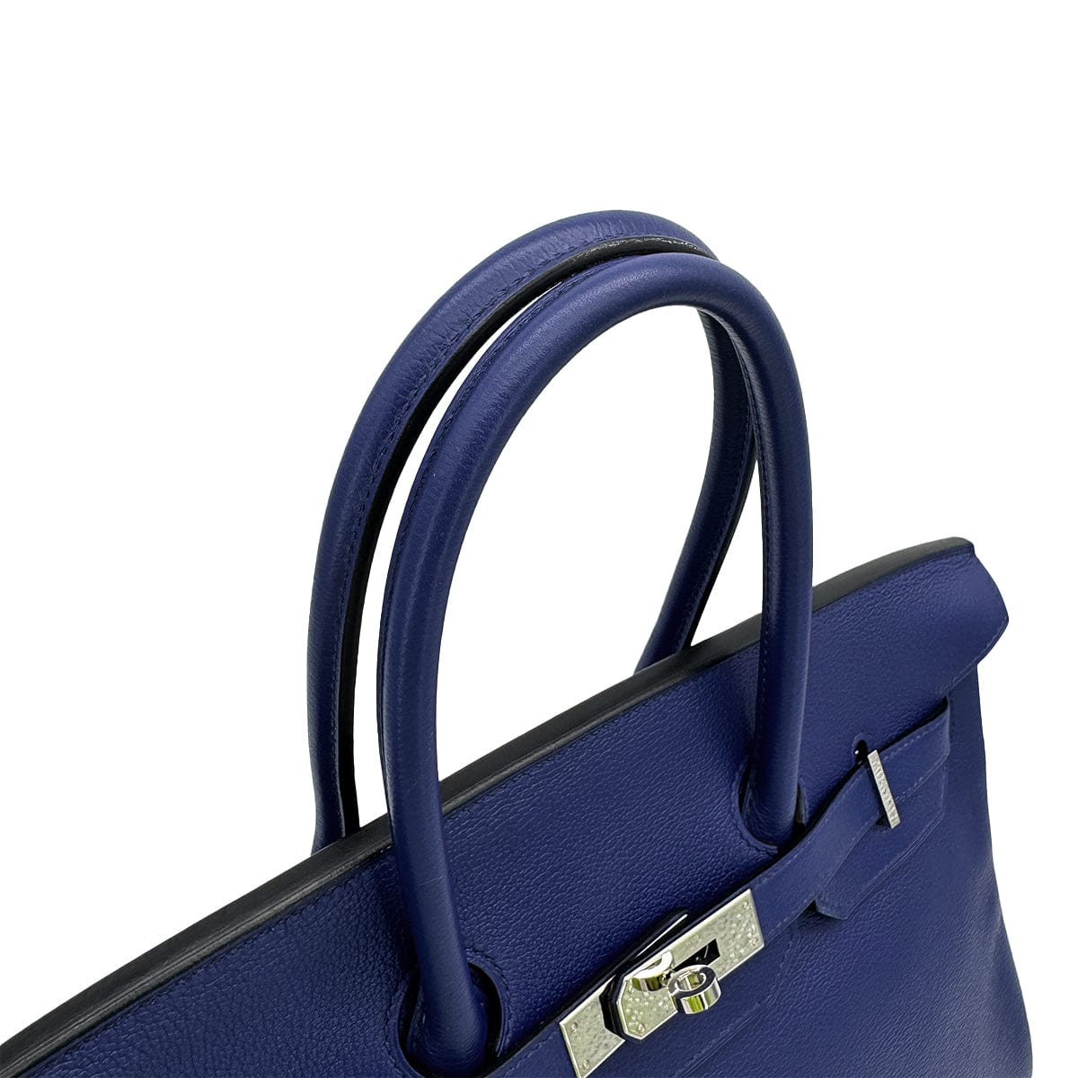 Luxury Promise Japan HERMES BIRKIN 35 SEA SURF AND FUN BLUE SAPHIR TAURILLON NOVILLO TOILE H HAND BAG 2018 C PALLADIUM HARDWARE 90313349