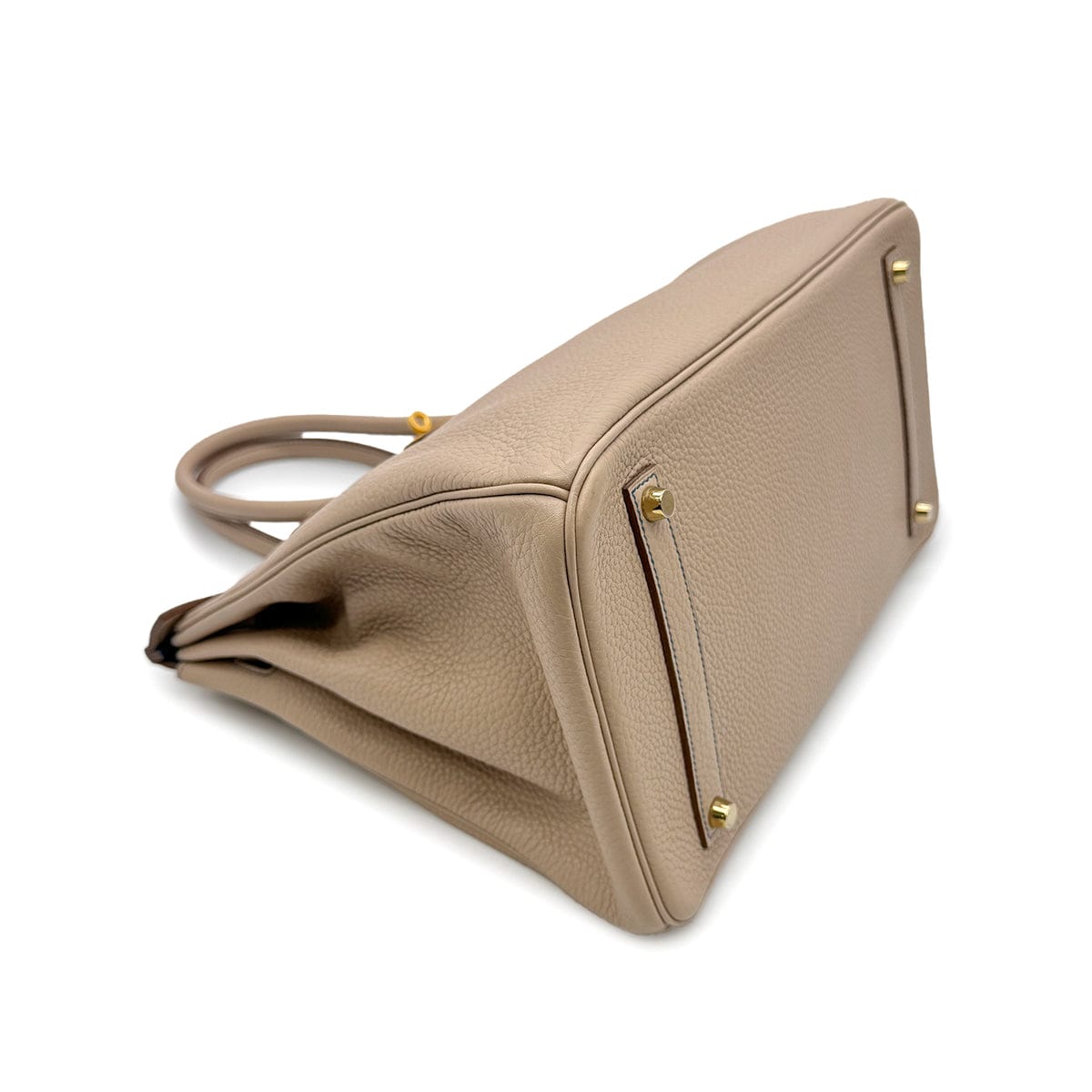 Luxury Promise Japan HERMES BIRKIN 35 VERSO ARGILE COBALT TAURILLON CLEMENCE HAND BAG □R GHW SPO 90305231