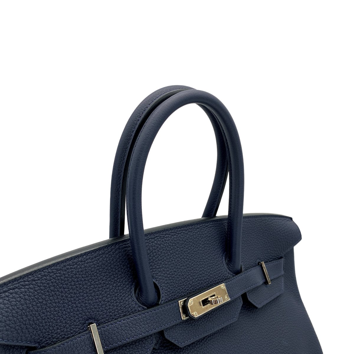 Luxury Promise Japan HERMES BIRKIN 35 VERSO BLUE NUIT ORANGE POPPY TOGO HAND BAG 2017 A PALLADIUM HARDWARE 90311827