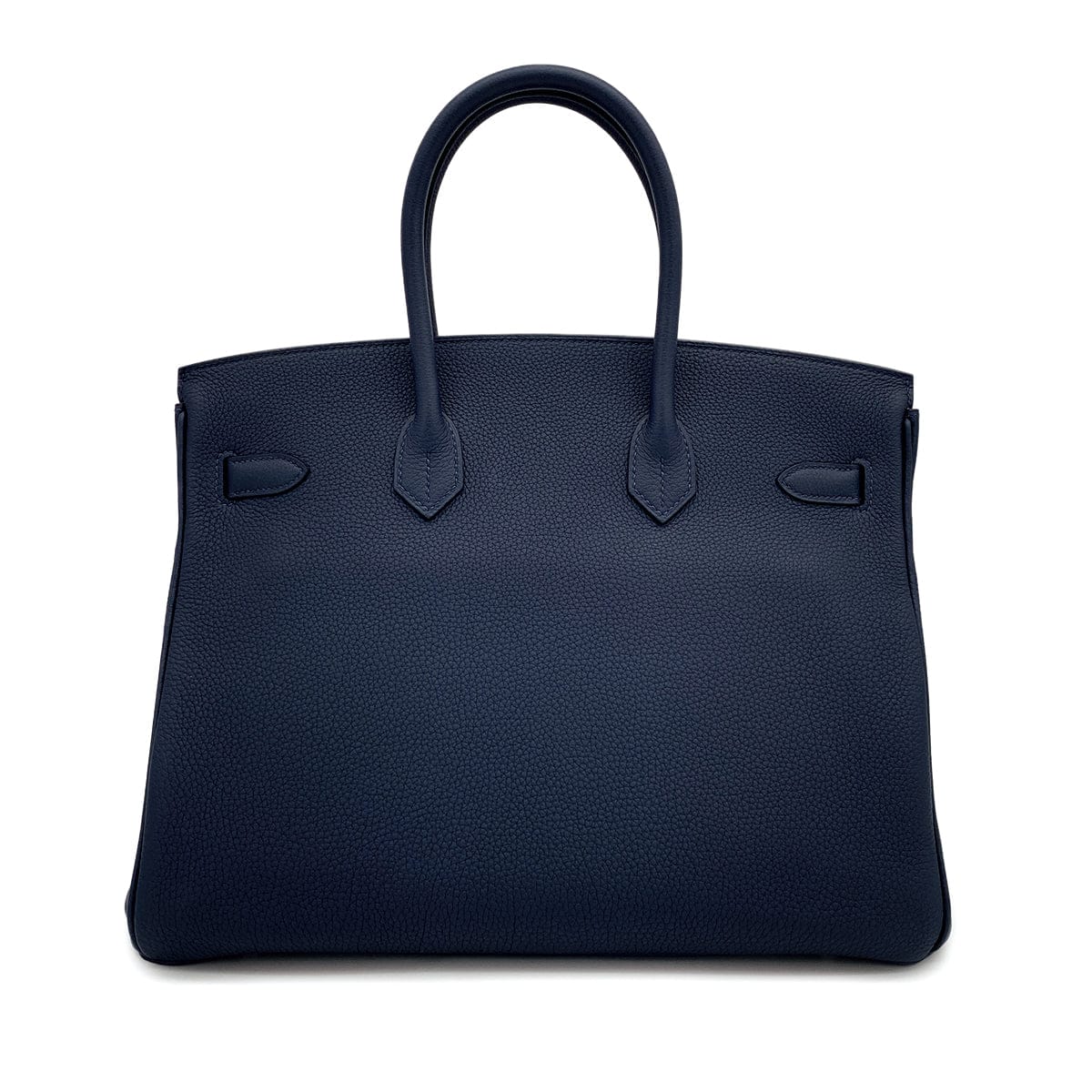 Luxury Promise Japan HERMES BIRKIN 35 VERSO BLUE NUIT ORANGE POPPY TOGO HAND BAG 2017 A PALLADIUM HARDWARE 90311827